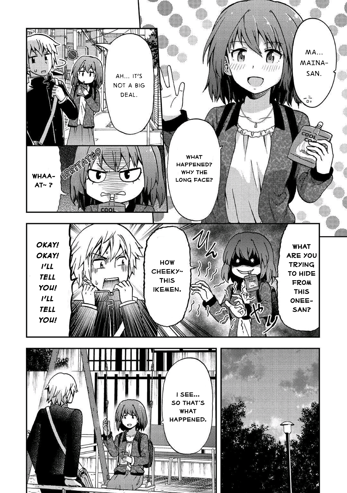 Urami-san wa Kyou mo Ayaui Chapter 8 page 4 - Chapter 8: When my Childhood Friend made a Friend (part 2)