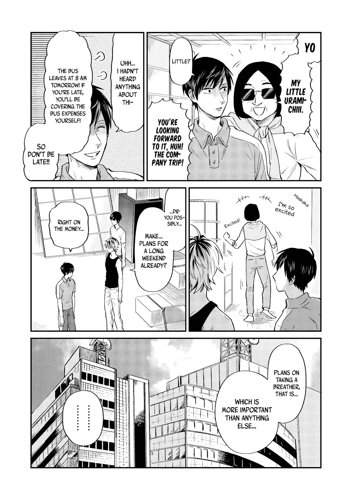 Uramichi Oniisan Chapter 16 page 6 - Chapter 16: Important plans