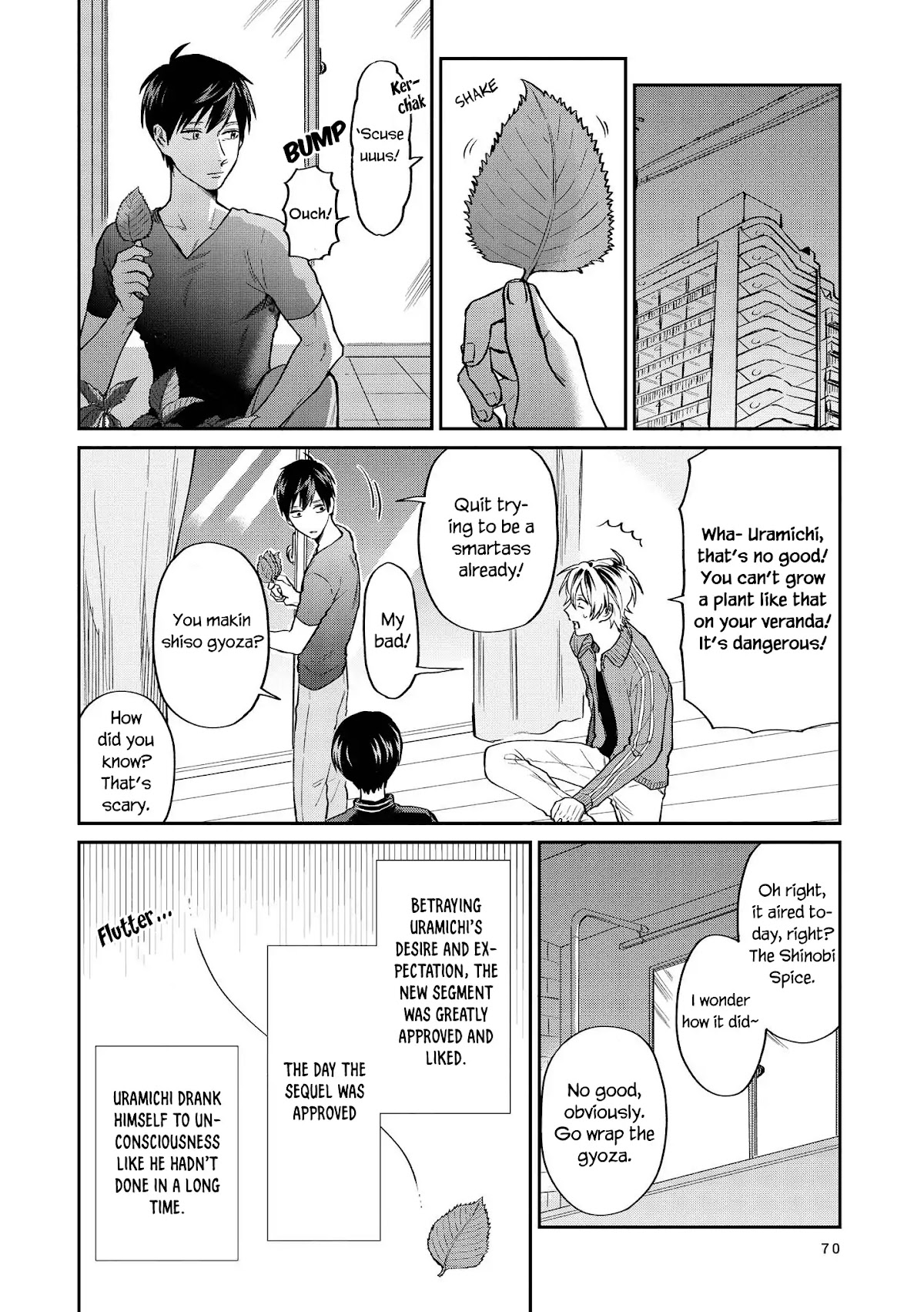Uramichi Oniisan Chapter 23 page 14 - Chapter 23: Shiso God