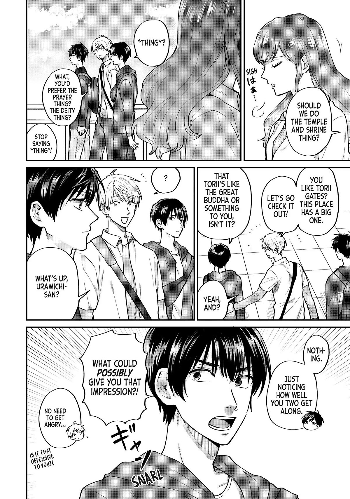 Uramichi Oniisan Chapter 52.6 page 6 - Chapter 52.6