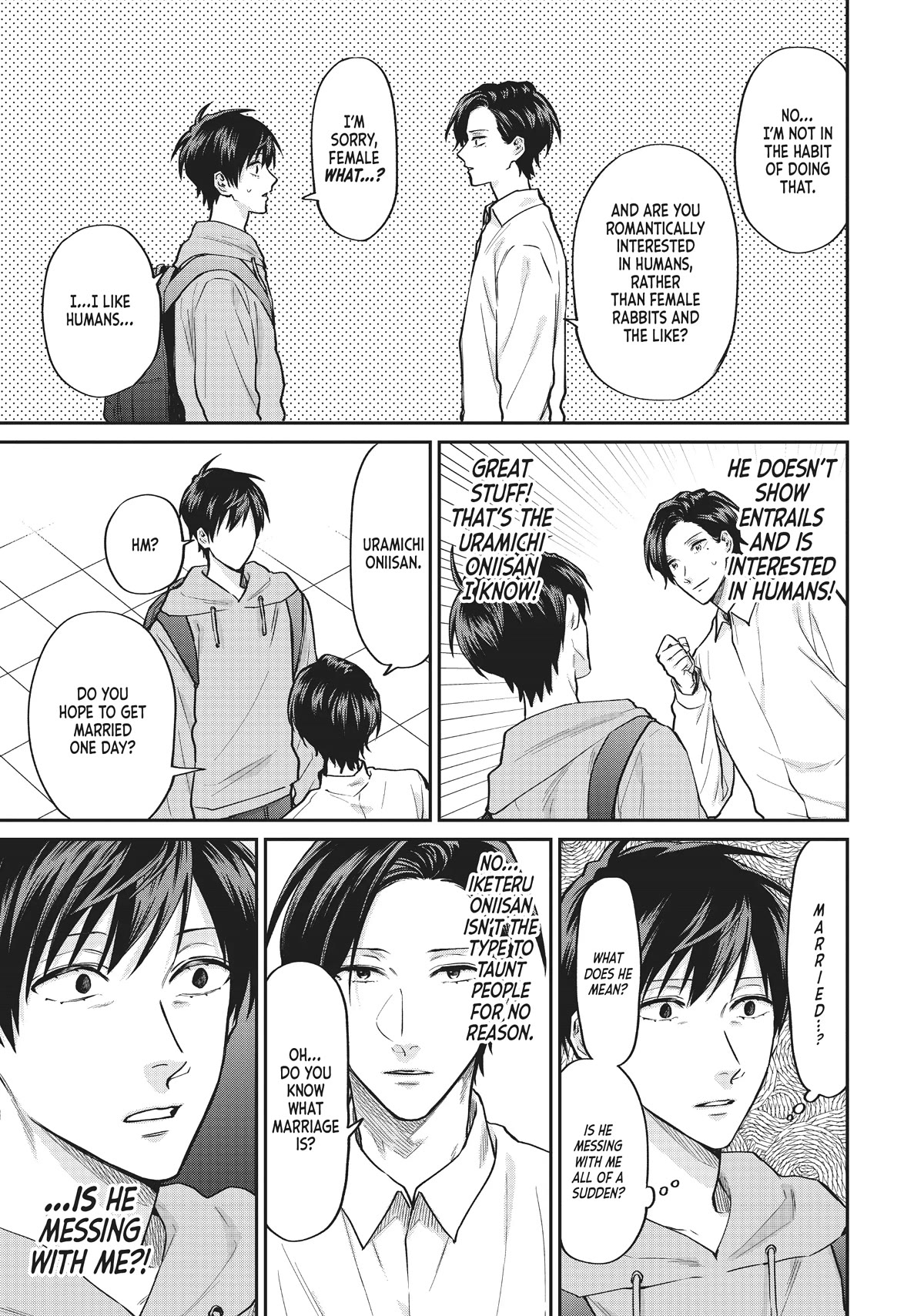 Uramichi Oniisan Chapter 57 page 11 - Chapter 57