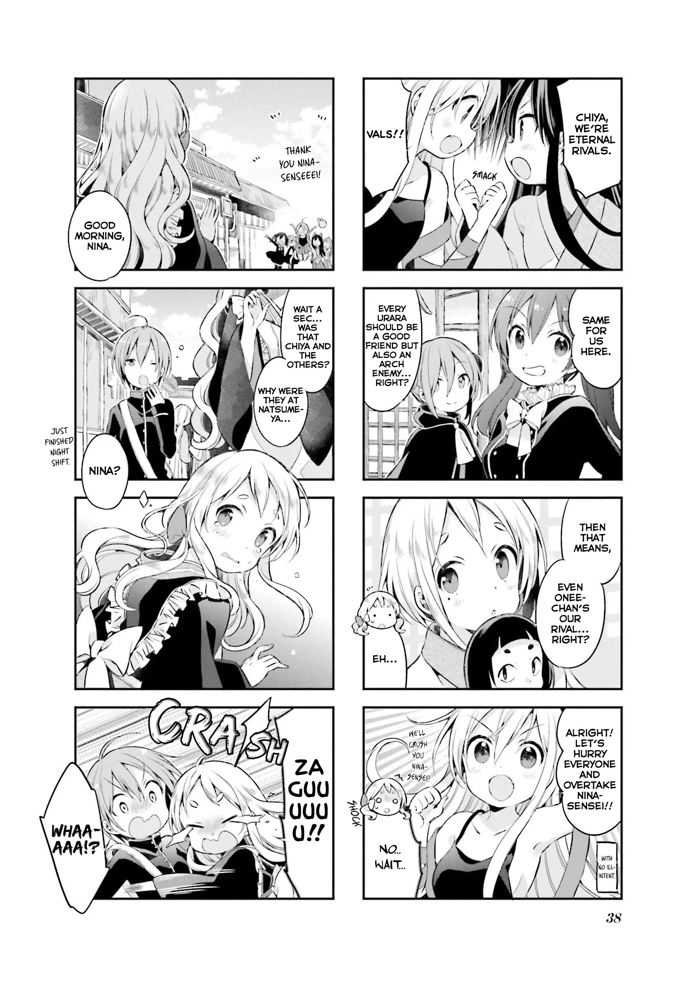 Urara Meirochou Chapter 38 page 9 - Chapter 38