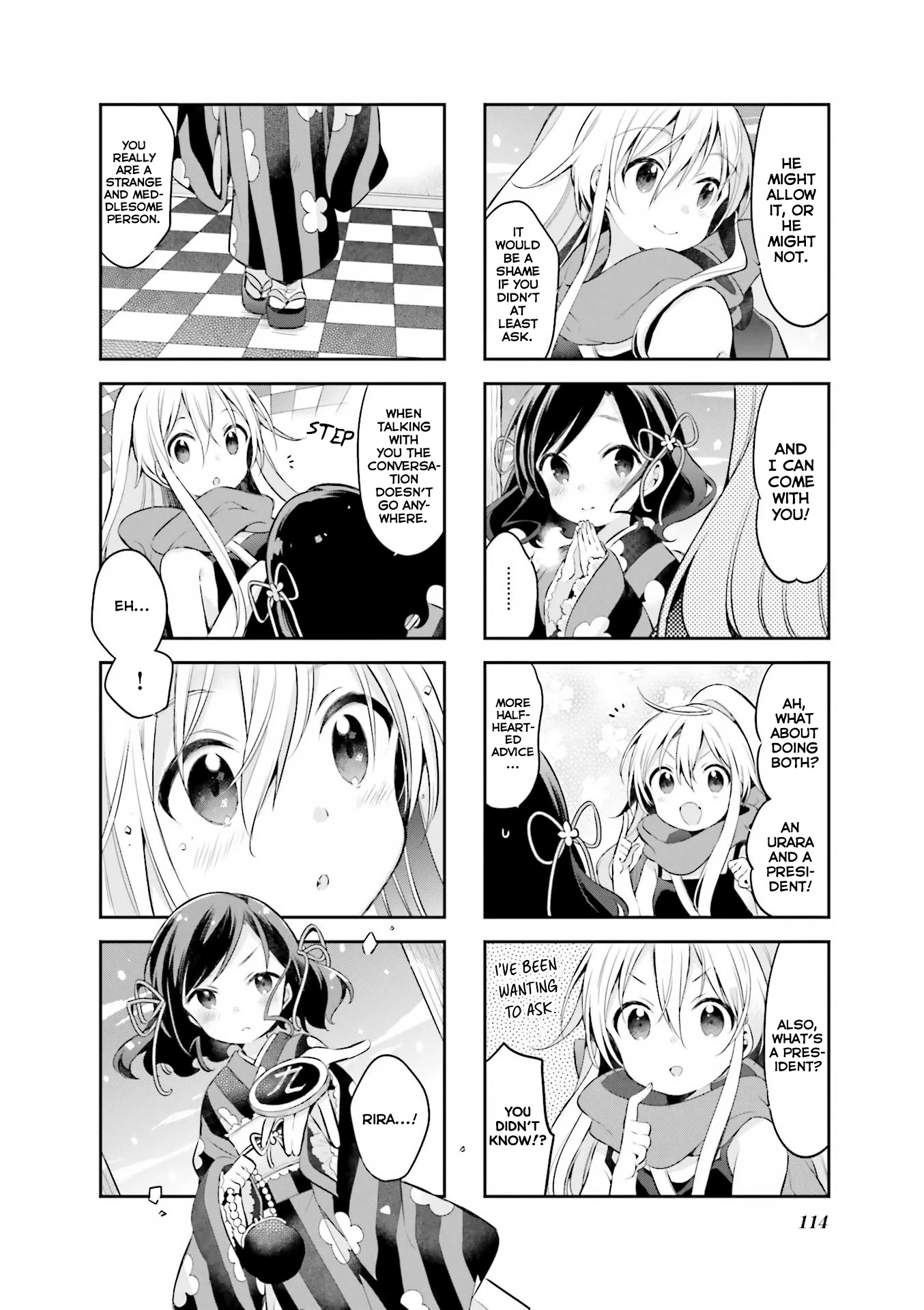 Urara Meirochou Chapter 44 page 13 - Chapter 44