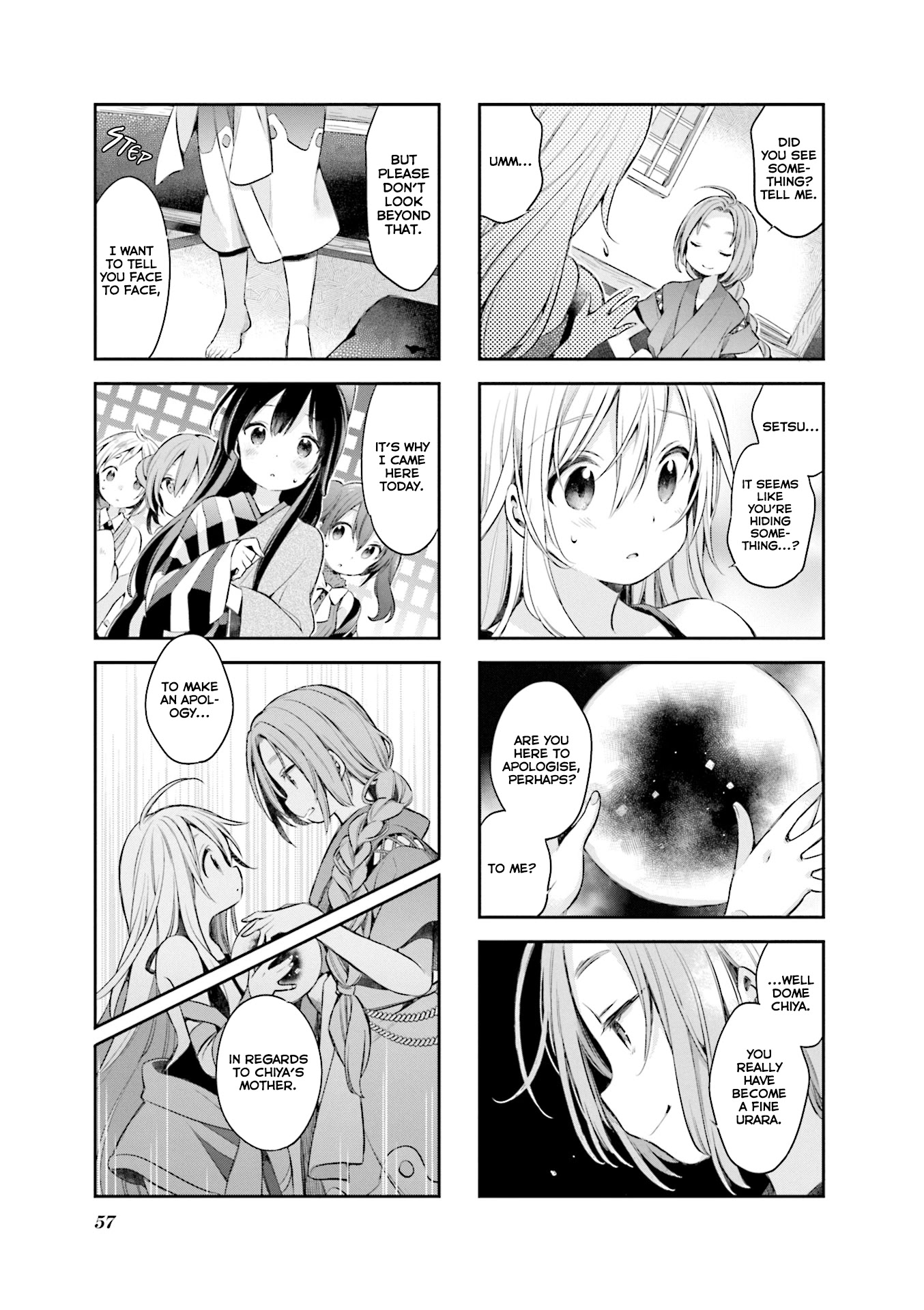 Urara Meirochou Chapter 48 page 12 - Chapter 48