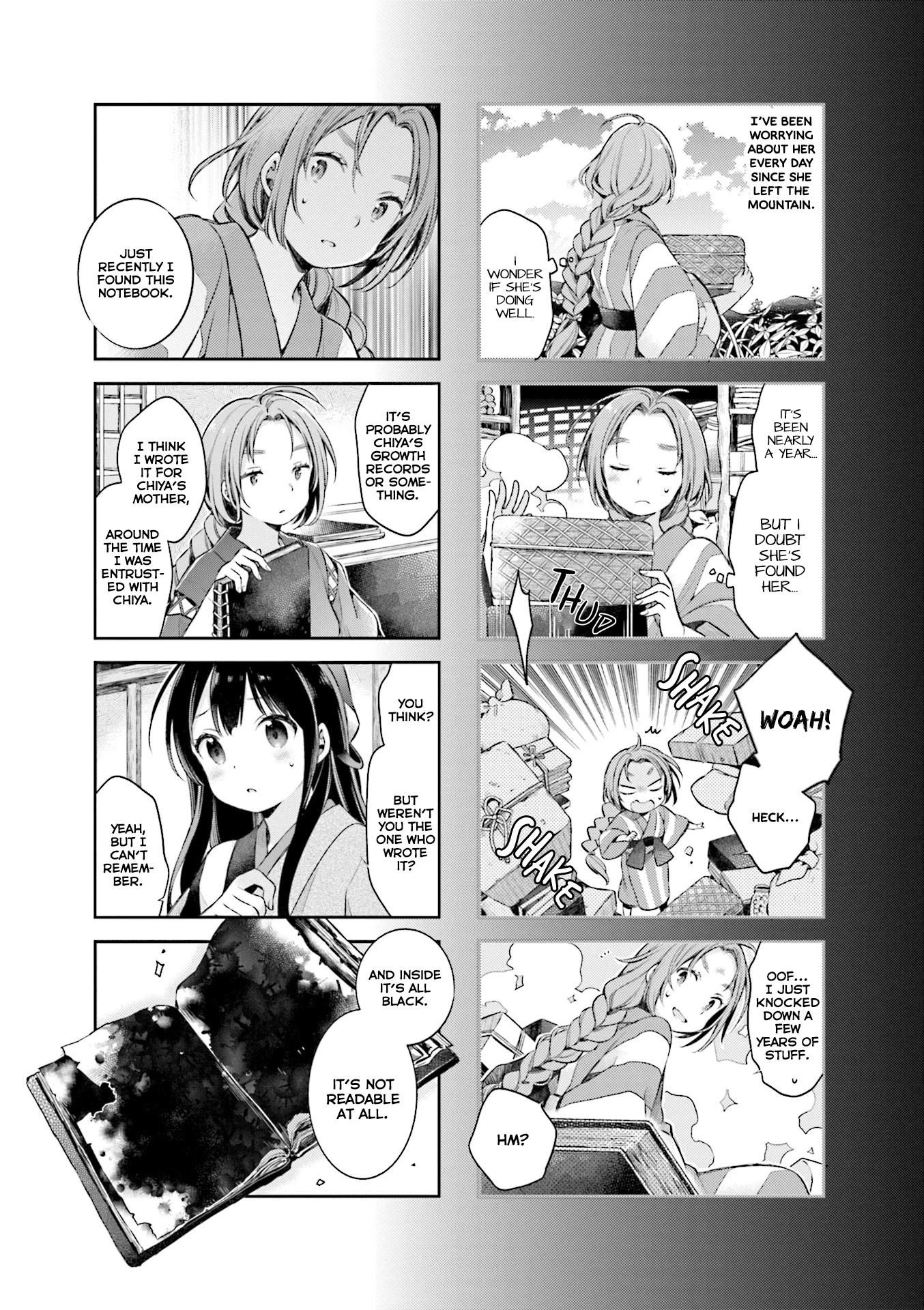 Urara Meirochou Chapter 49 page 8 - Chapter 49