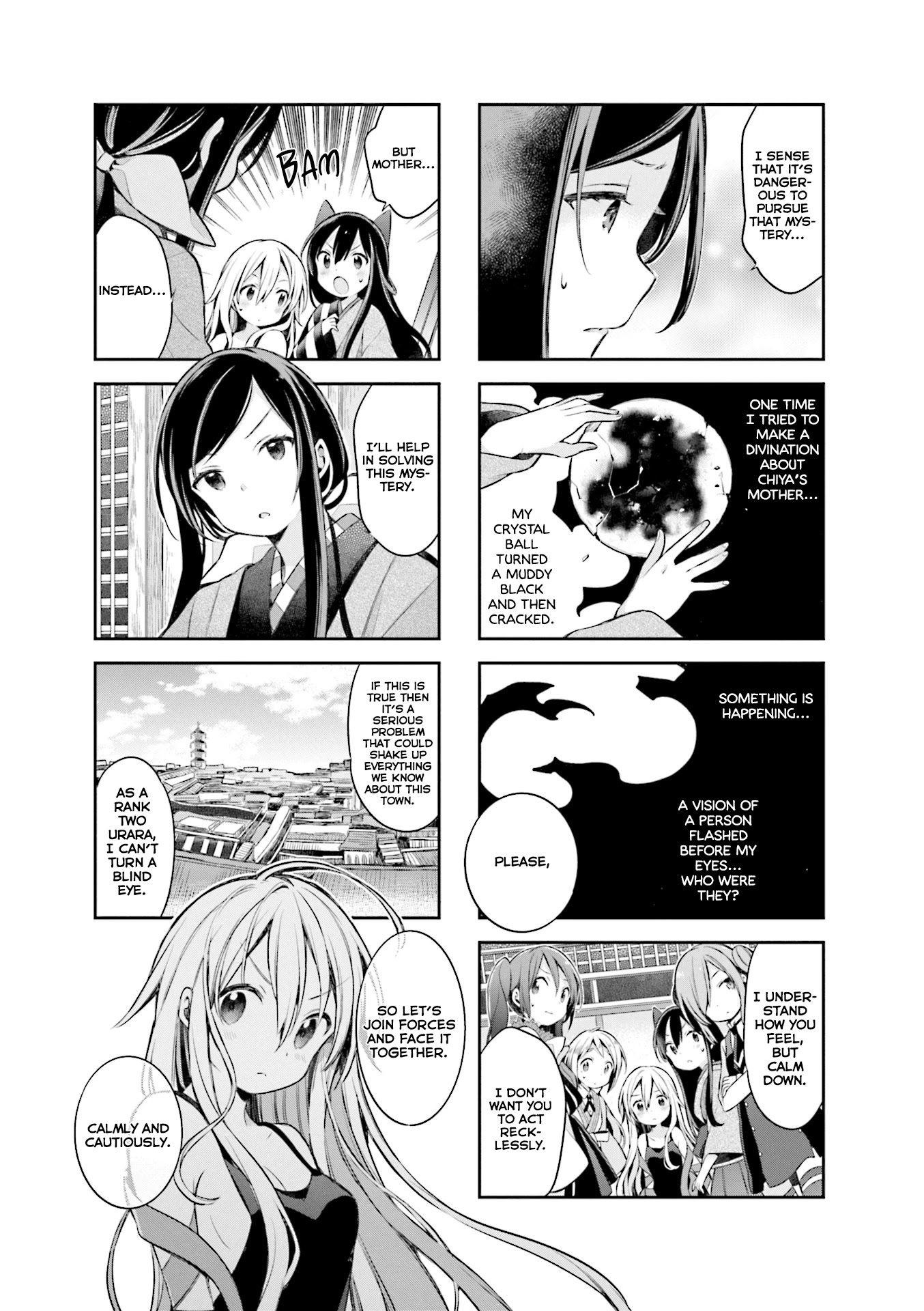 Urara Meirochou Chapter 50 page 11 - Chapter 50