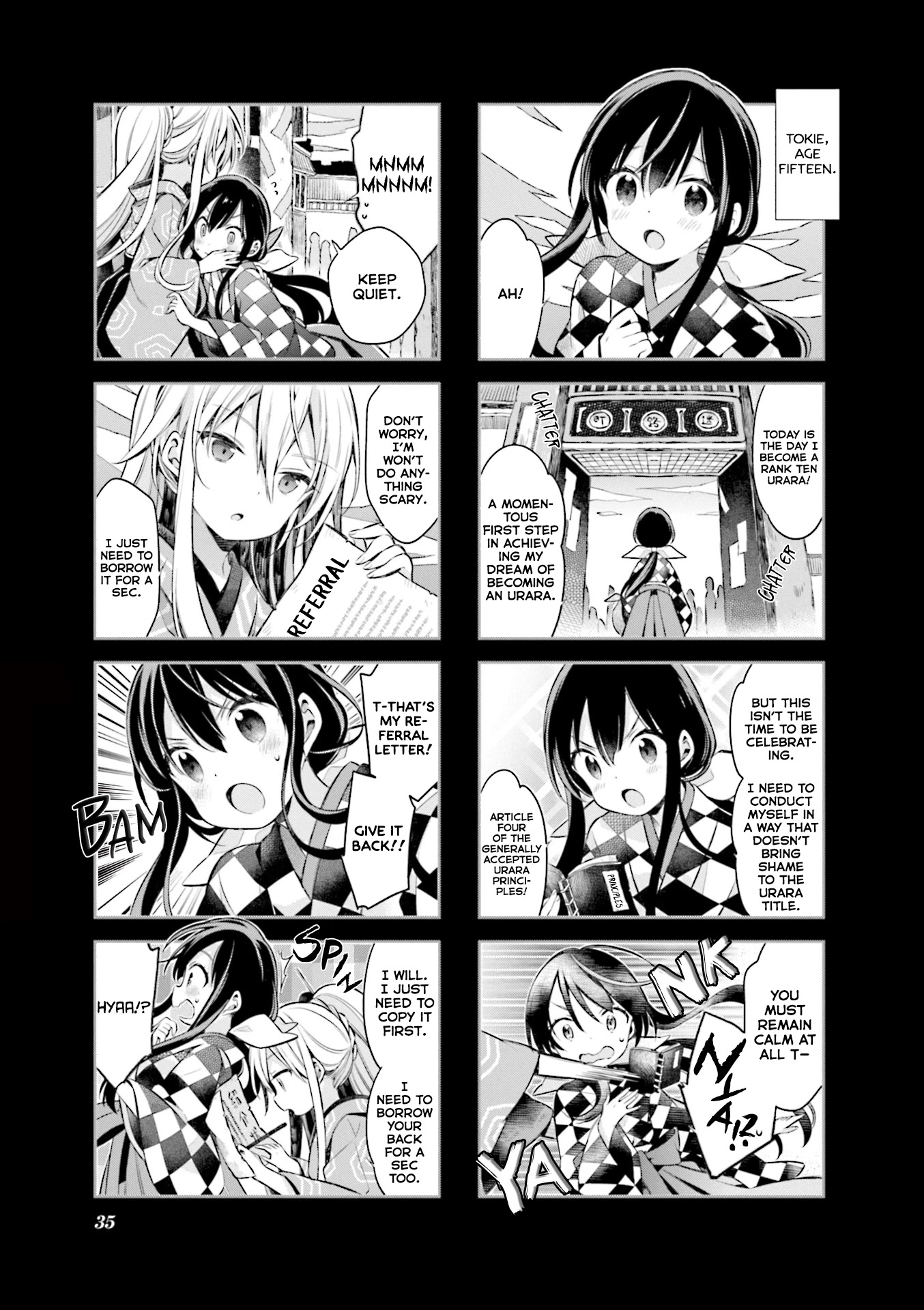 Urara Meirochou Chapter 56 page 3 - Chapter 56