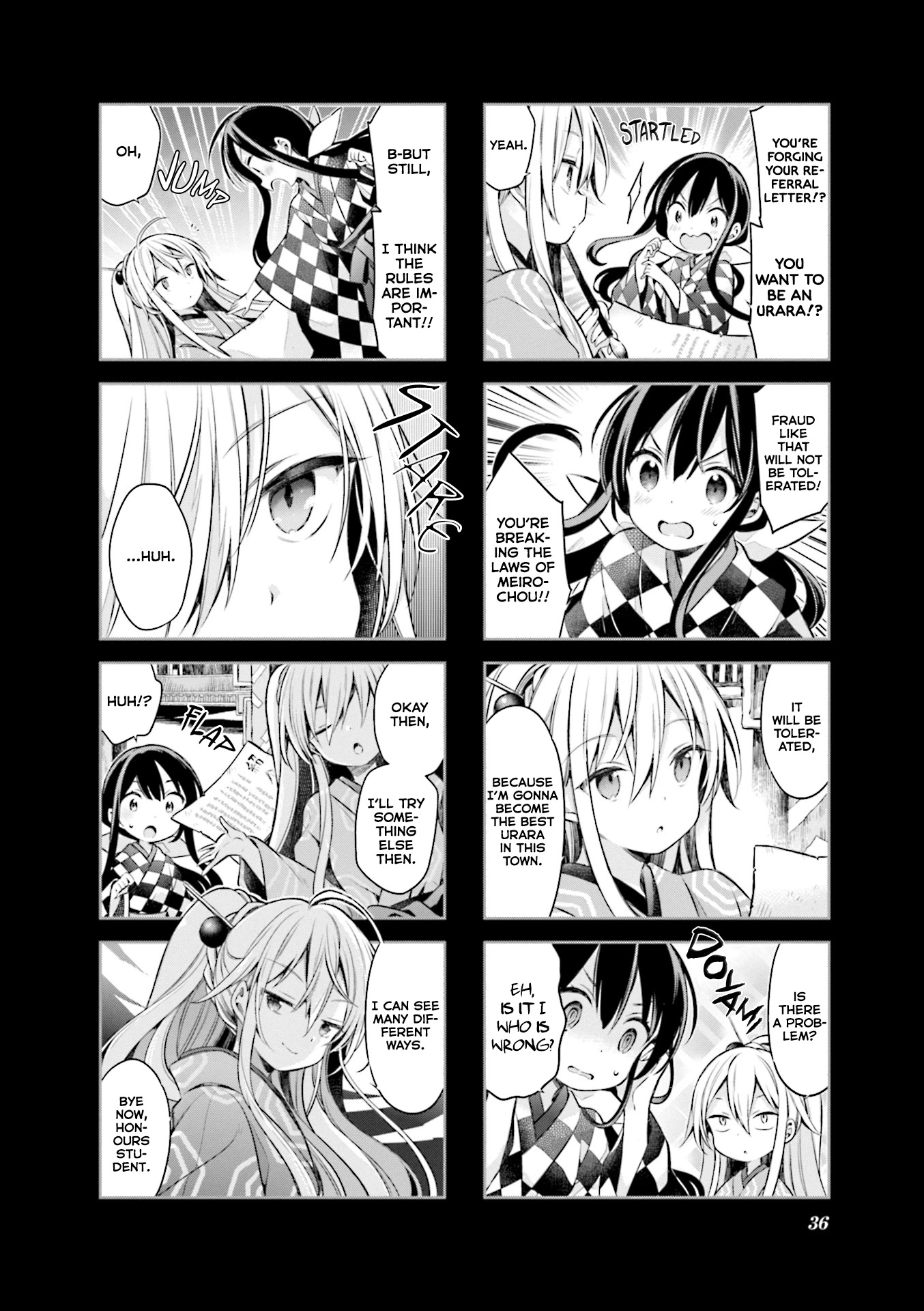 Urara Meirochou Chapter 56 page 4 - Chapter 56