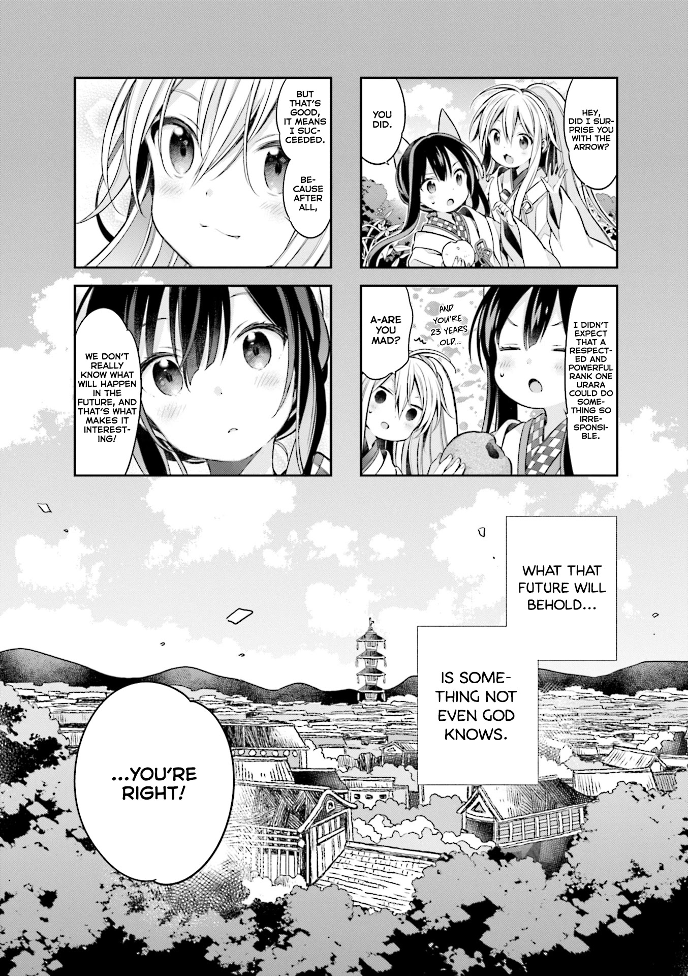 Urara Meirochou Chapter 62 page 14 - Chapter 62 [END]