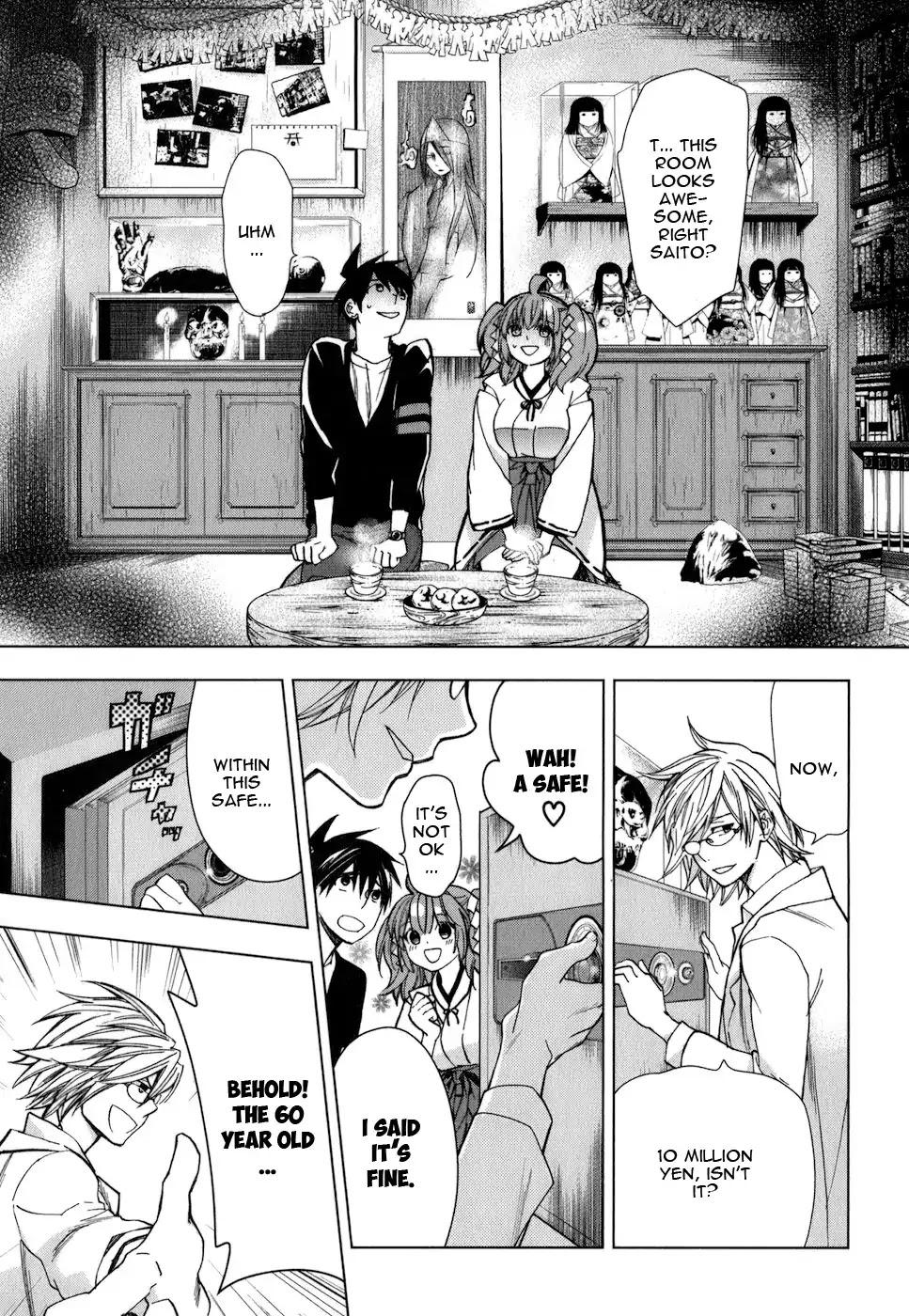 Urasai Chapter 20 page 14 - Chapter 20: The similarity of the world that's seen from Fluorite lenses