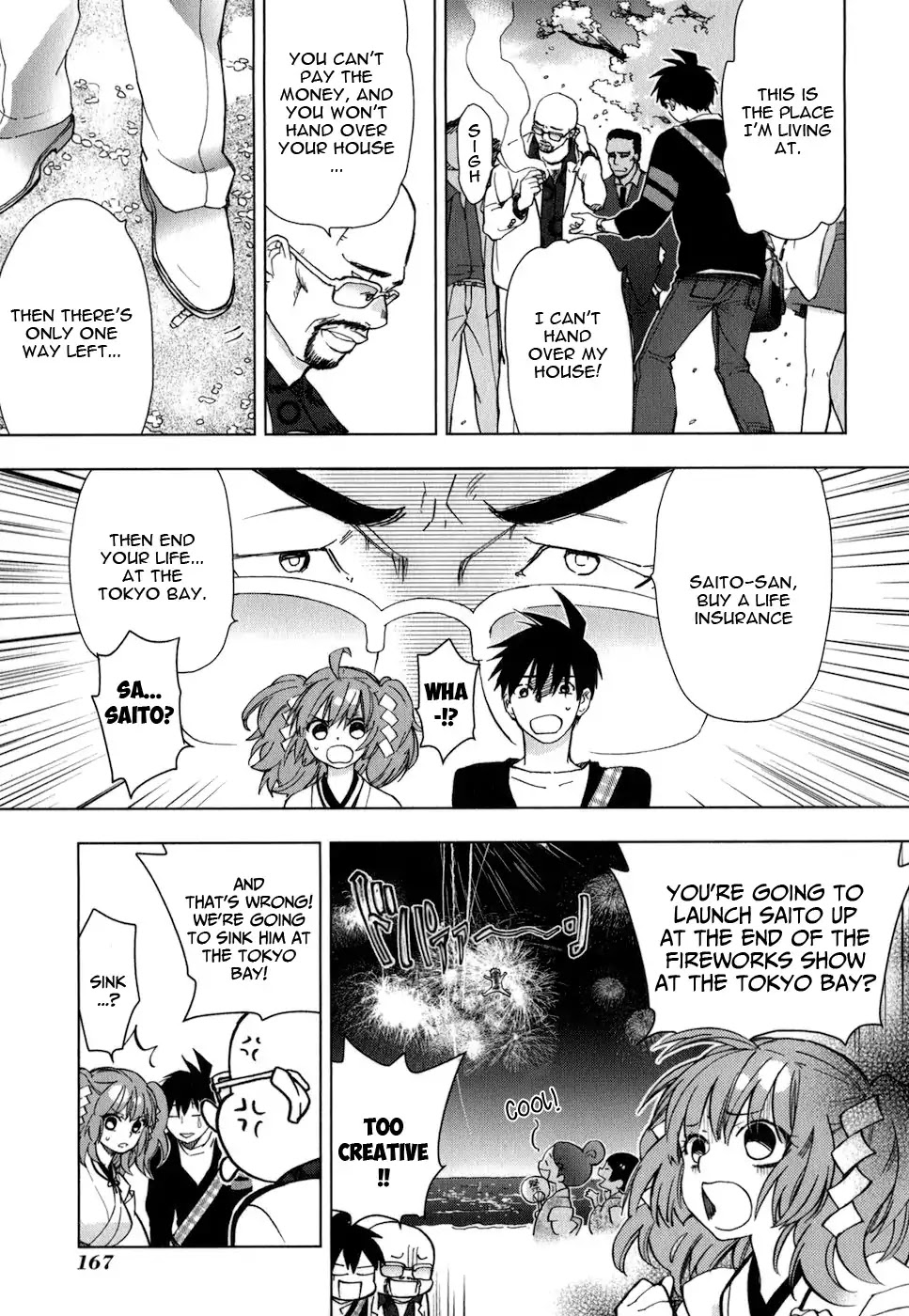 Urasai Chapter 20 page 6 - Chapter 20: The similarity of the world that's seen from Fluorite lenses
