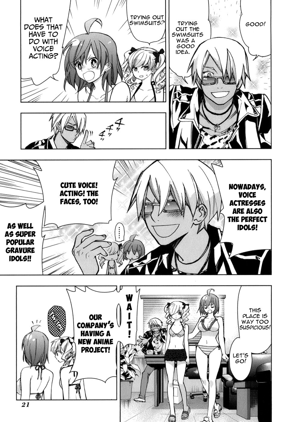 Urasai Chapter 21 page 25 - Chapter 21: Blowjobs A Go Go