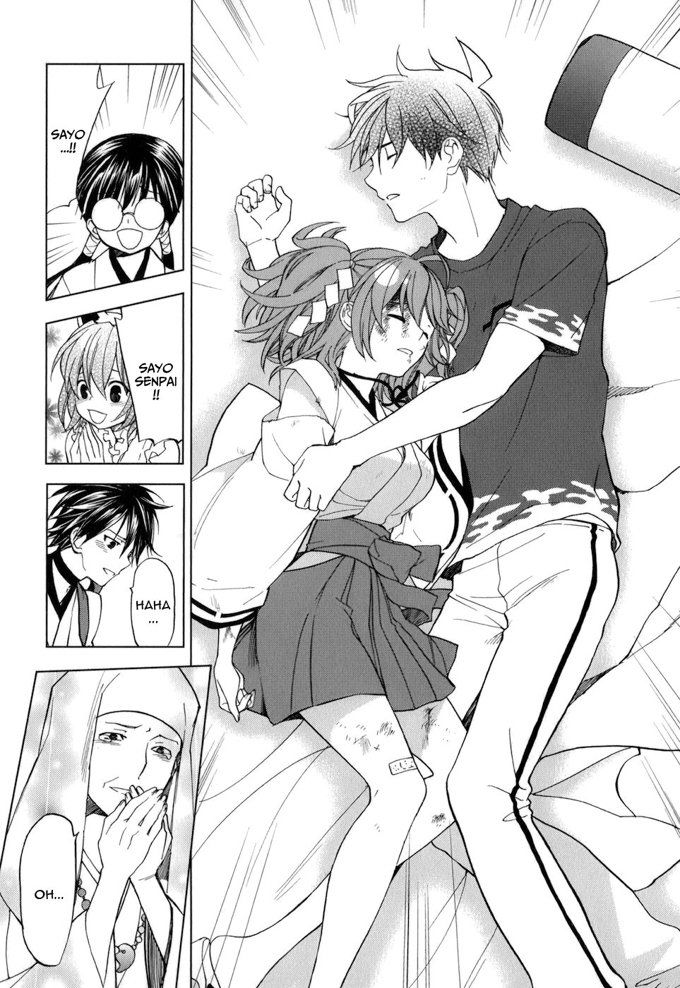Urasai Chapter 34 page 13 - Chapter 34: Hot Pursuit ~Summer Galaxy's Emergency Stairs~