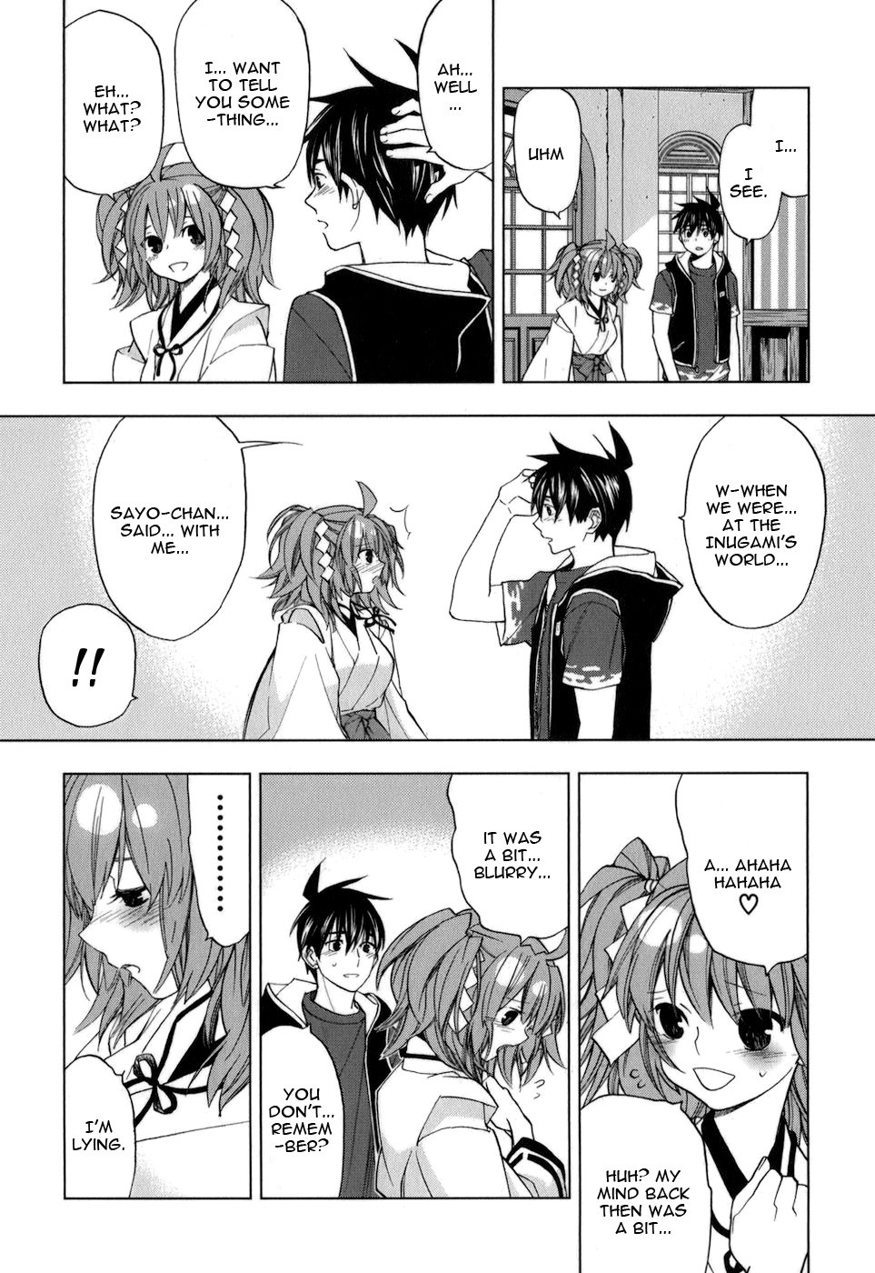 Urasai Chapter 34 page 21 - Chapter 34: Hot Pursuit ~Summer Galaxy's Emergency Stairs~