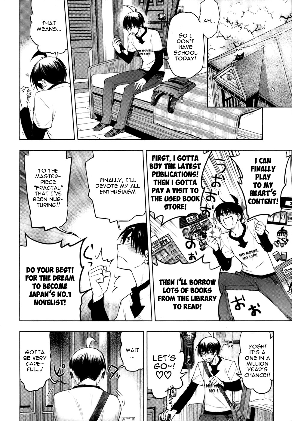 Urasai Chapter 6 page 5 - Chapter 6: Sorrowful Eyes and Syllogism