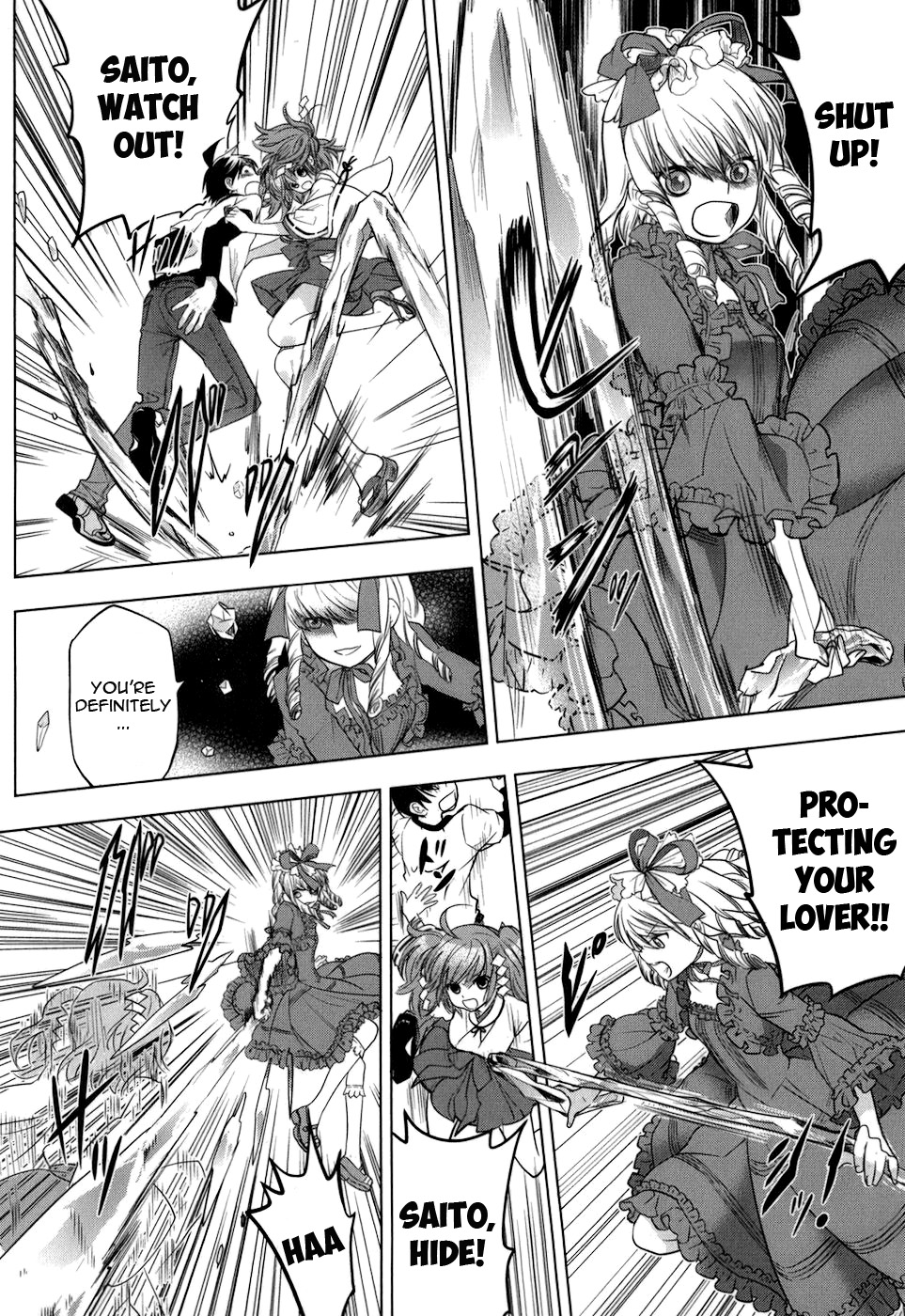 Urasai Chapter 8 page 11 - Chapter 8: La vie quand est plein de punition (Life is always full of punishments)