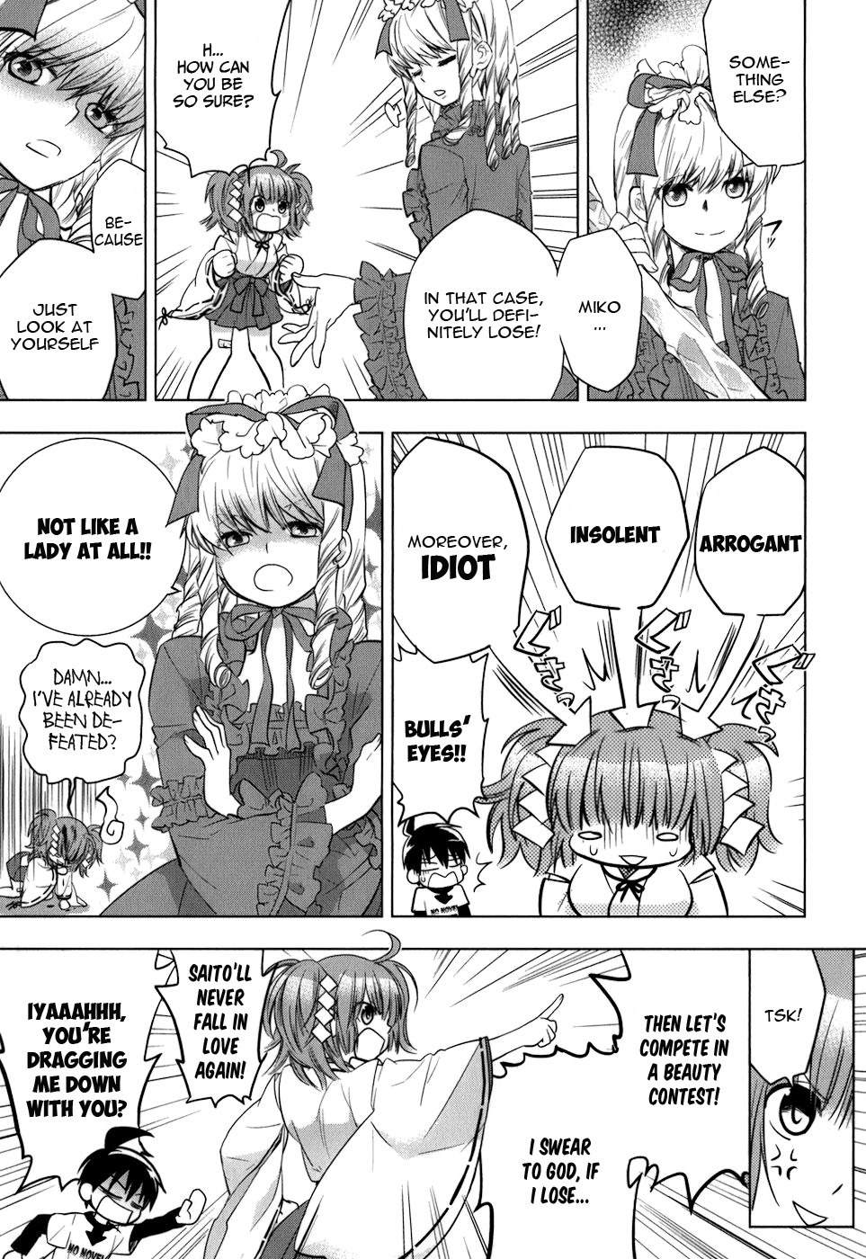 Urasai Chapter 8 page 14 - Chapter 8: La vie quand est plein de punition (Life is always full of punishments)