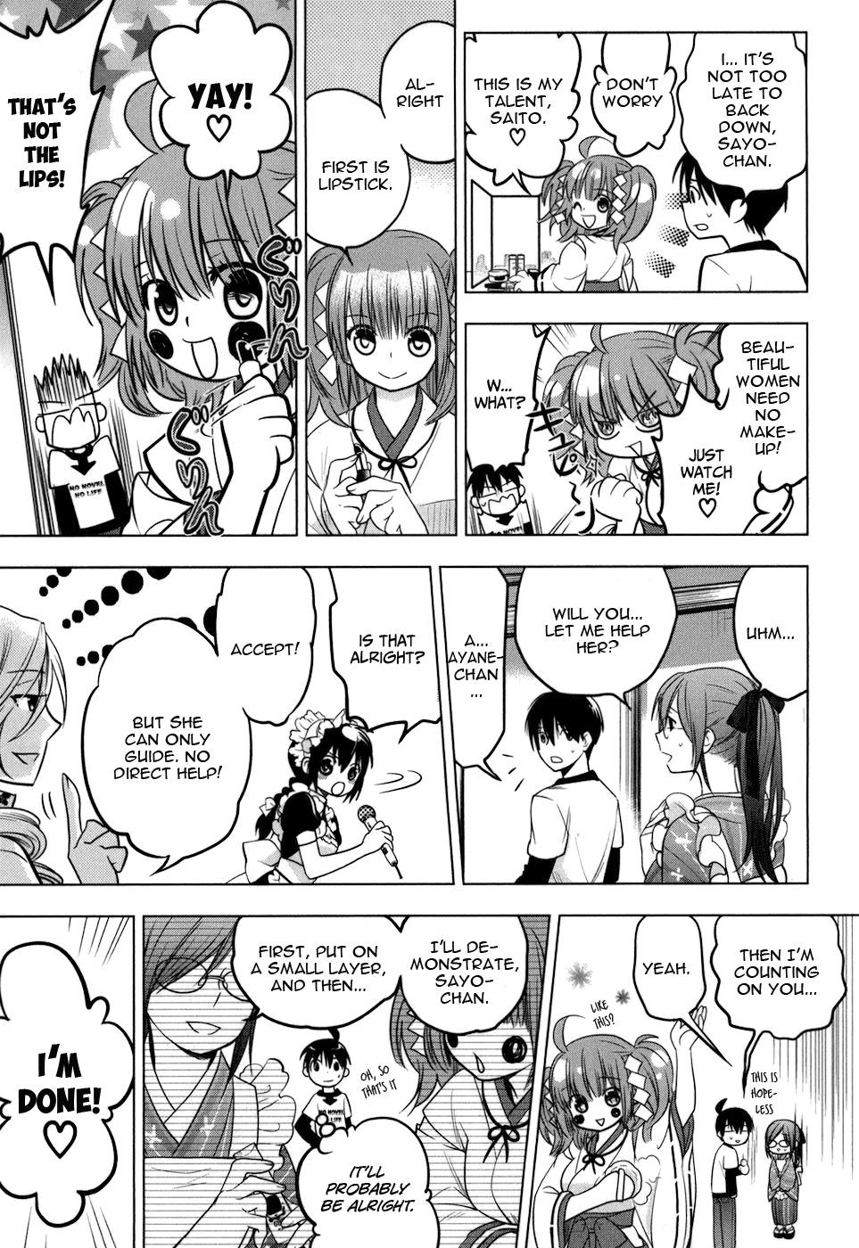 Urasai Chapter 8 page 16 - Chapter 8: La vie quand est plein de punition (Life is always full of punishments)