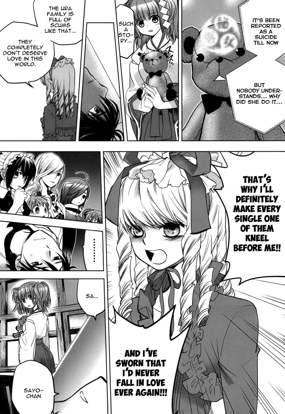 Urasai Chapter 8 page 8 - Chapter 8: La vie quand est plein de punition (Life is always full of punishments)