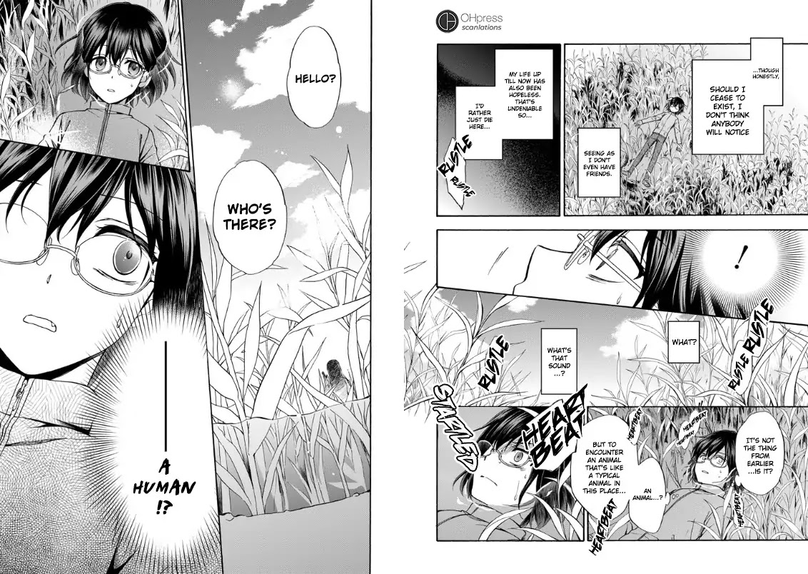 Urasekai Picnic Chapter 1 page 6 - Chapter 1: Wiggle-Wiggle Hunting I