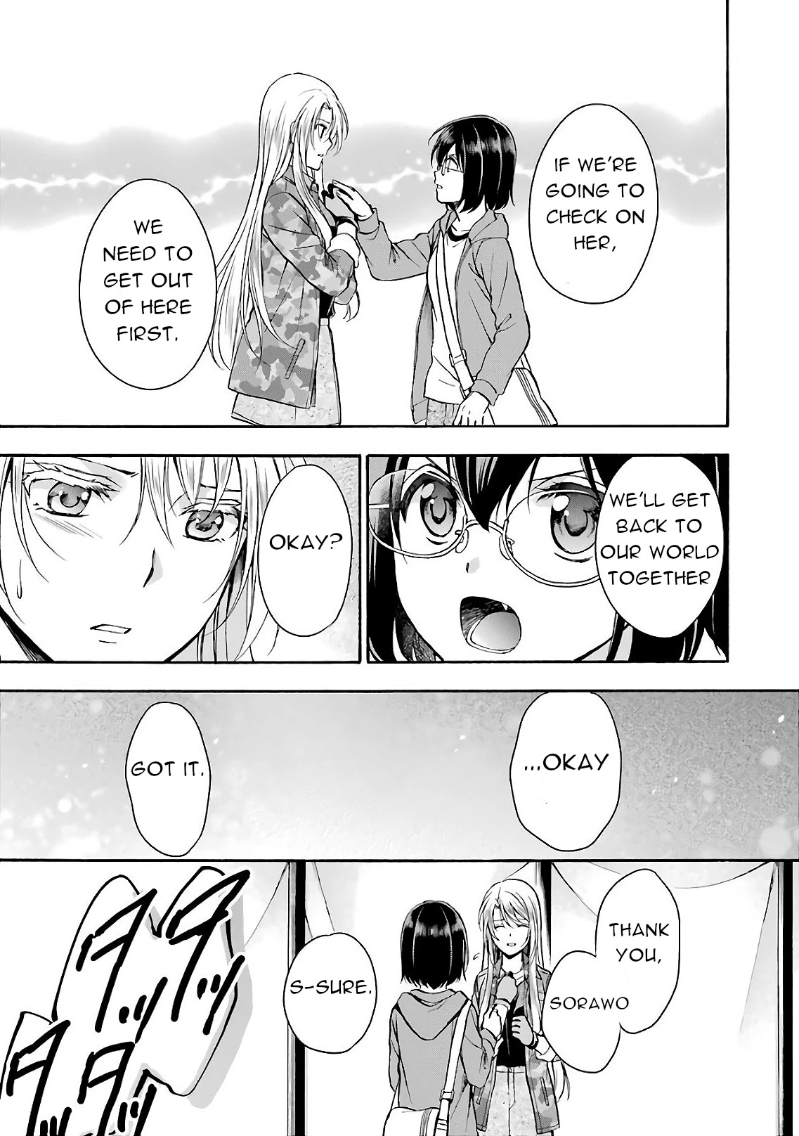 Urasekai Picnic Chapter 10 page 20 - Chapter 10: Kisaragi Station IV