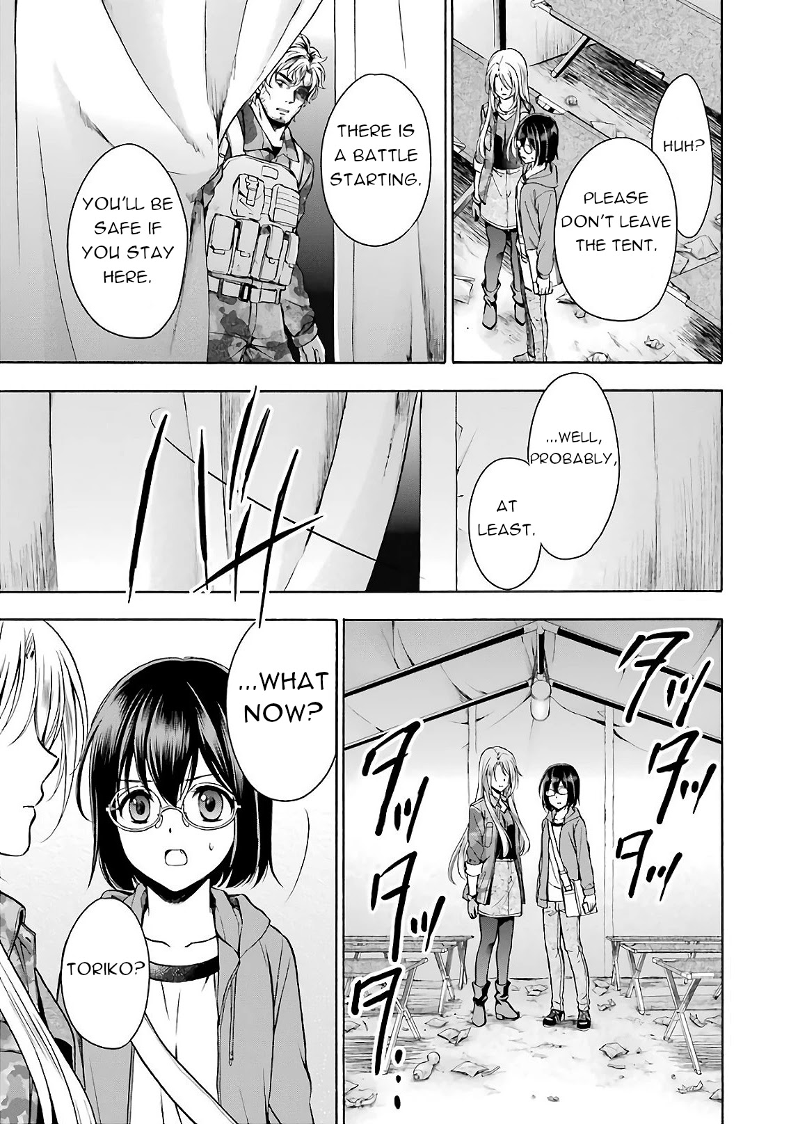 Urasekai Picnic Chapter 10 page 22 - Chapter 10: Kisaragi Station IV