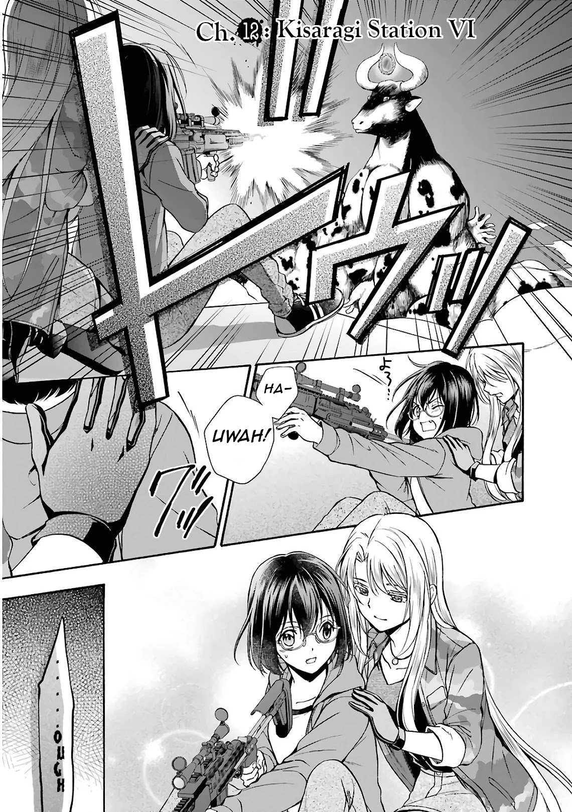 Urasekai Picnic Chapter 12 page 1 - Chapter 12: Kisaragi Station VI