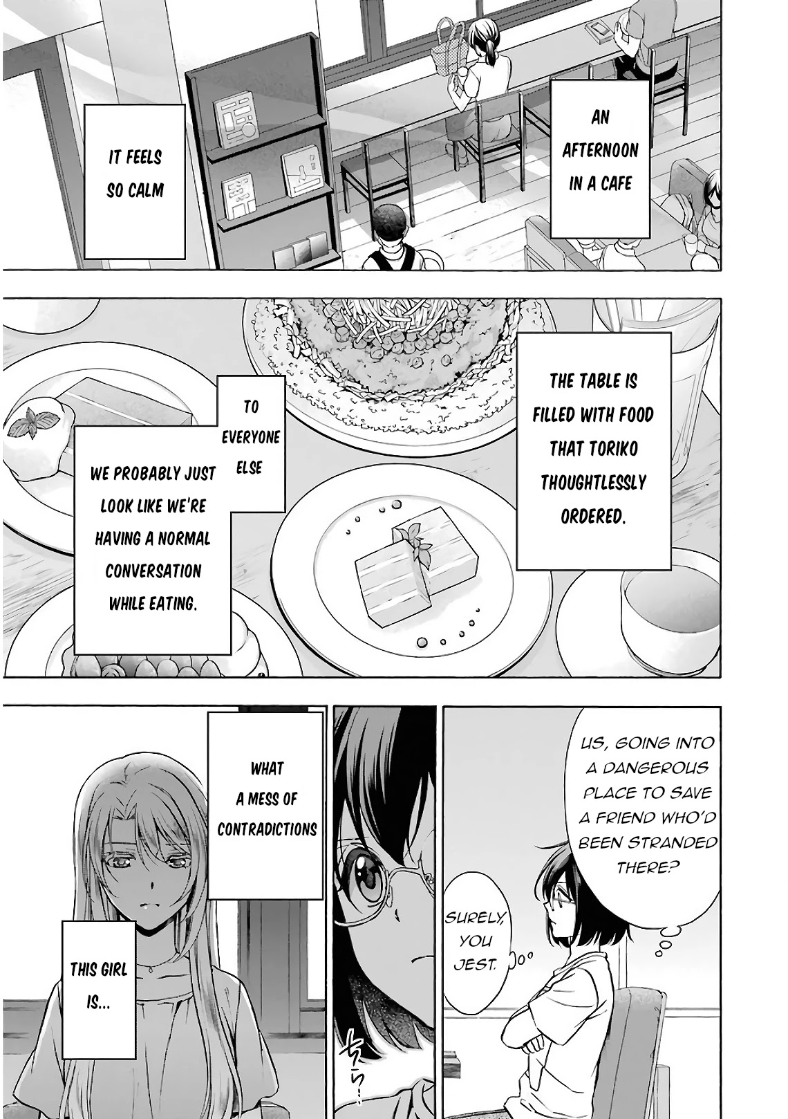 Urasekai Picnic Chapter 14 page 13 - Chapter 14: Time, Space, and a Middle-aged Man I