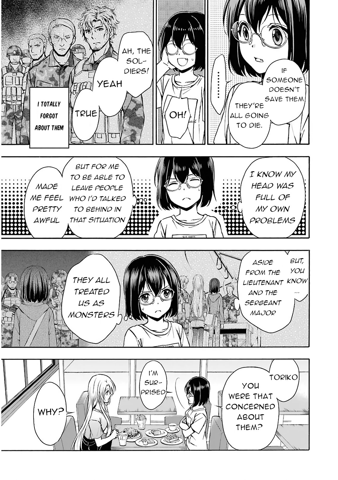 Urasekai Picnic Chapter 14 page 15 - Chapter 14: Time, Space, and a Middle-aged Man I