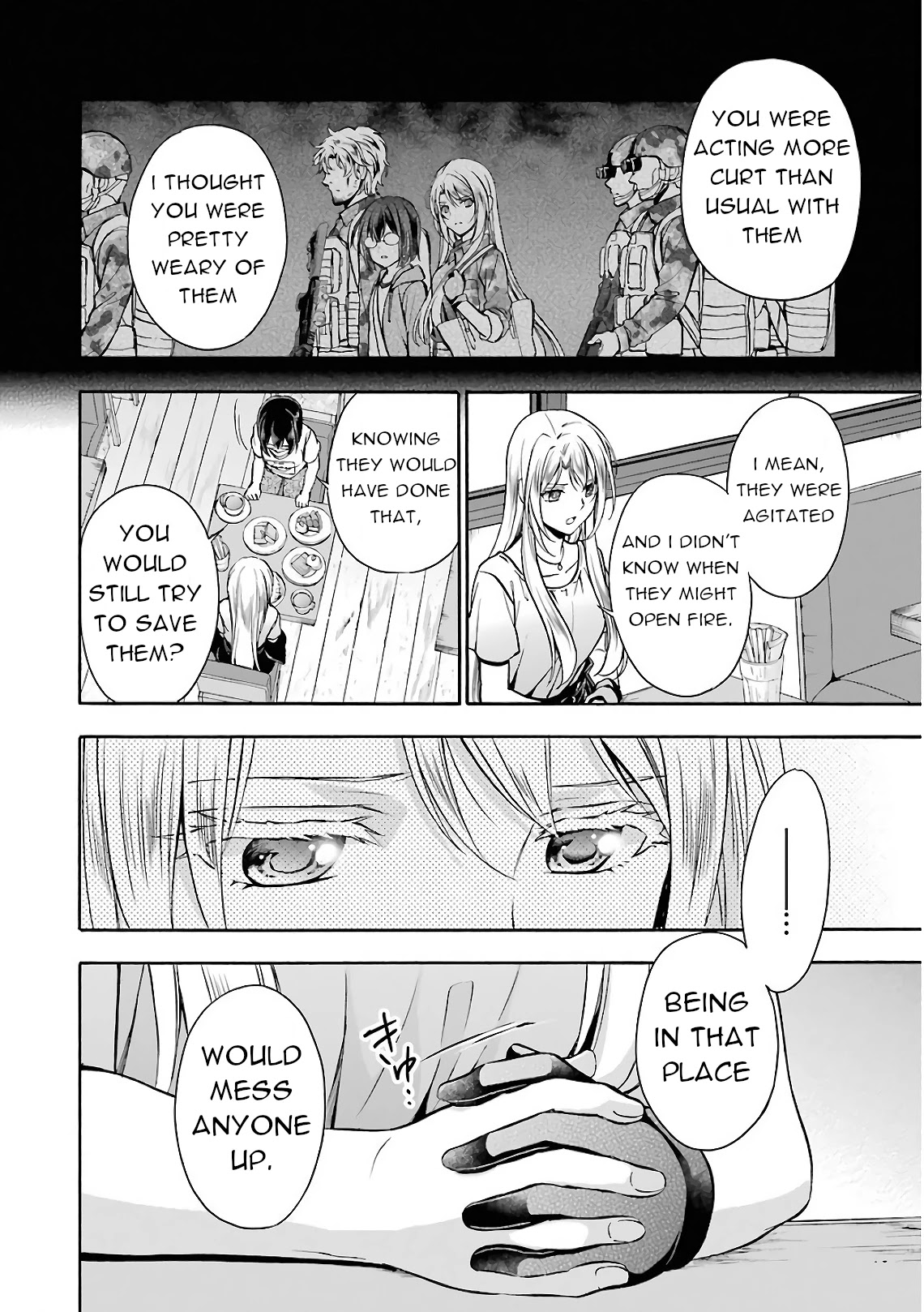 Urasekai Picnic Chapter 14 page 16 - Chapter 14: Time, Space, and a Middle-aged Man I