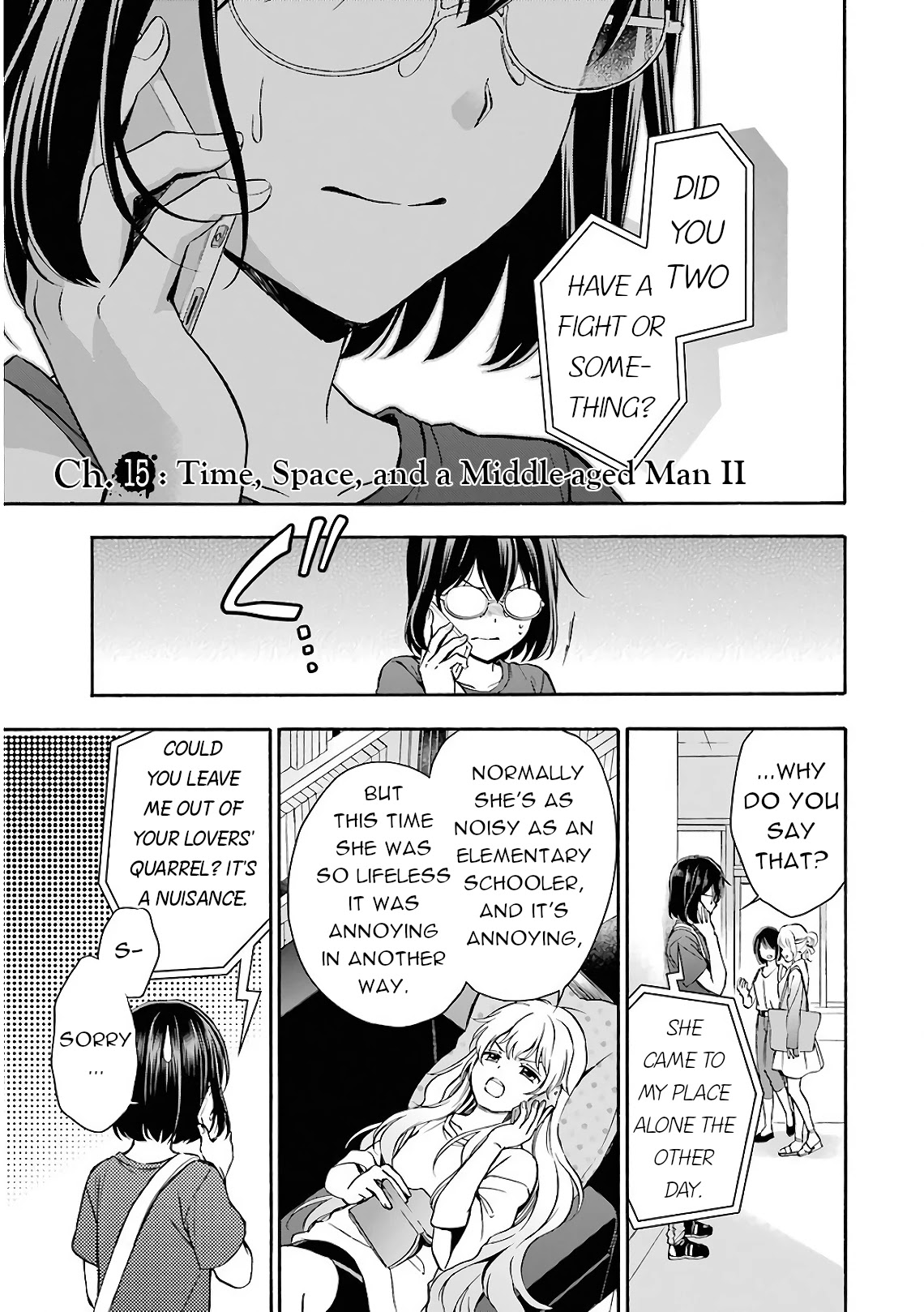 Urasekai Picnic Chapter 15: Time, Space and a Middle-aged Man II thumbnail