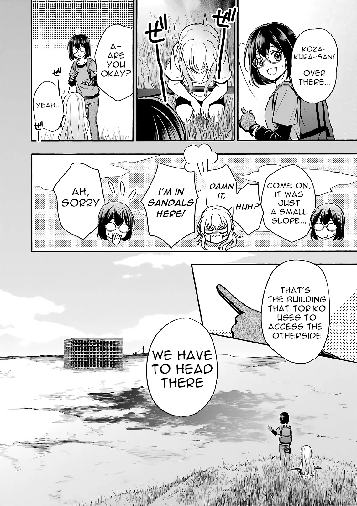 Urasekai Picnic Chapter 18 page 16 - Chapter 18: Time, Space and a Middle-aged Man V