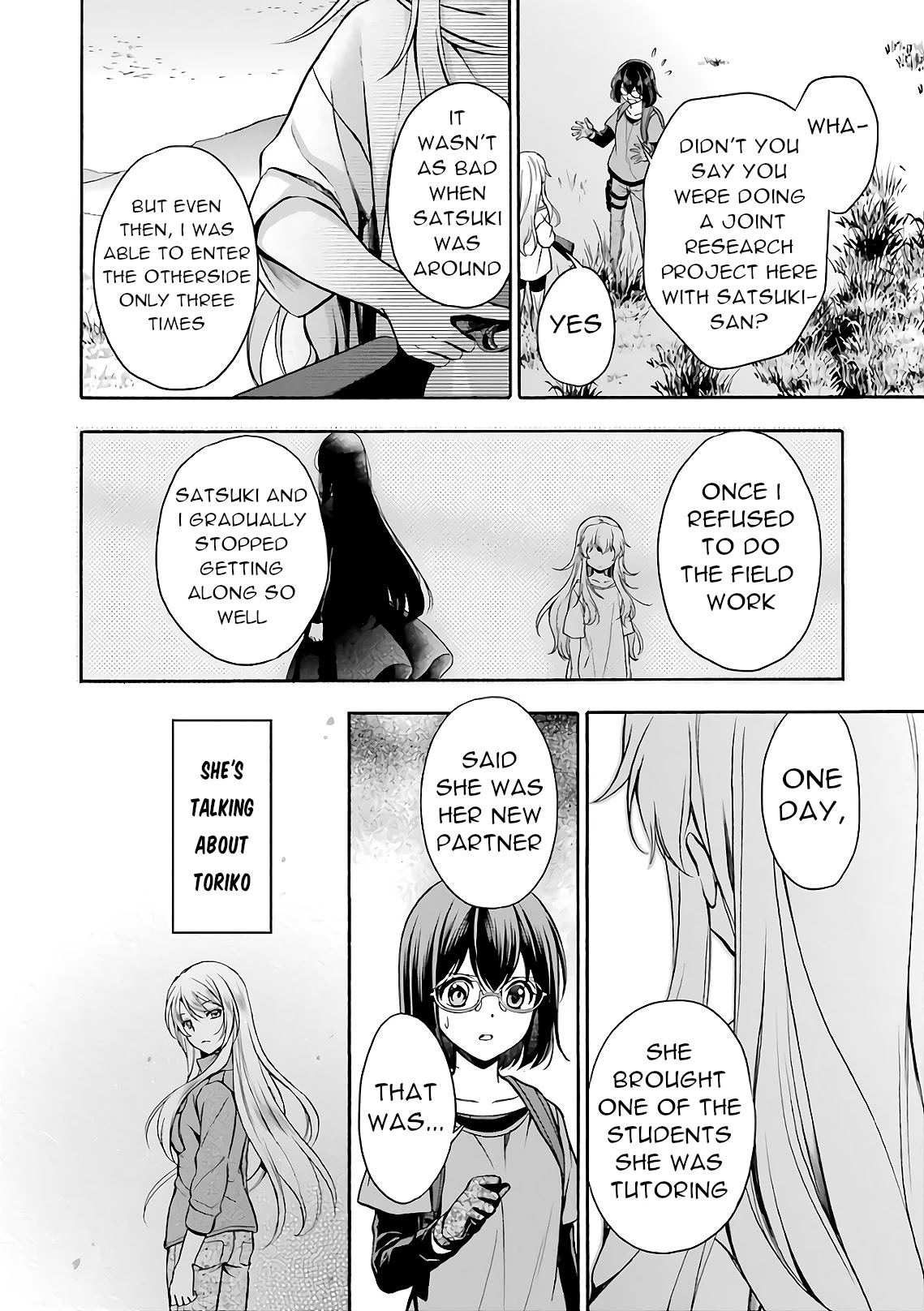 Urasekai Picnic Chapter 18 page 6 - Chapter 18: Time, Space and a Middle-aged Man V