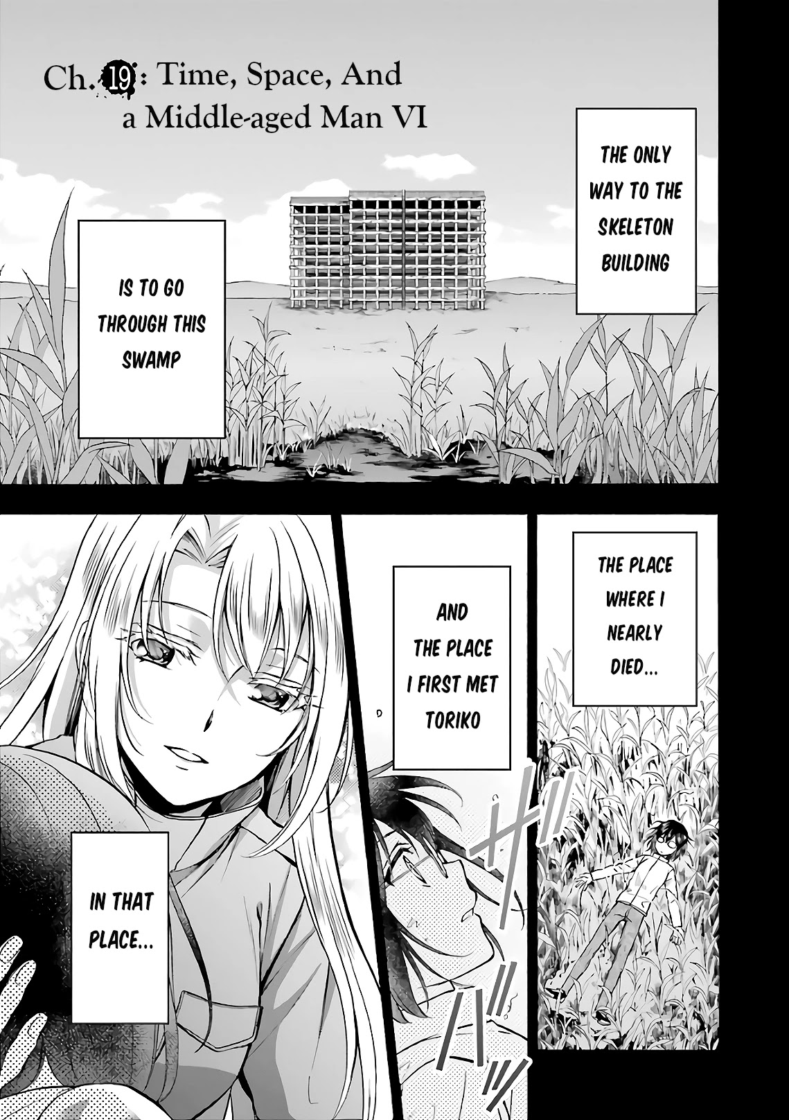 Urasekai Picnic Chapter 19 page 1 - Chapter 19: Time, Space and a Middle-aged Man VI