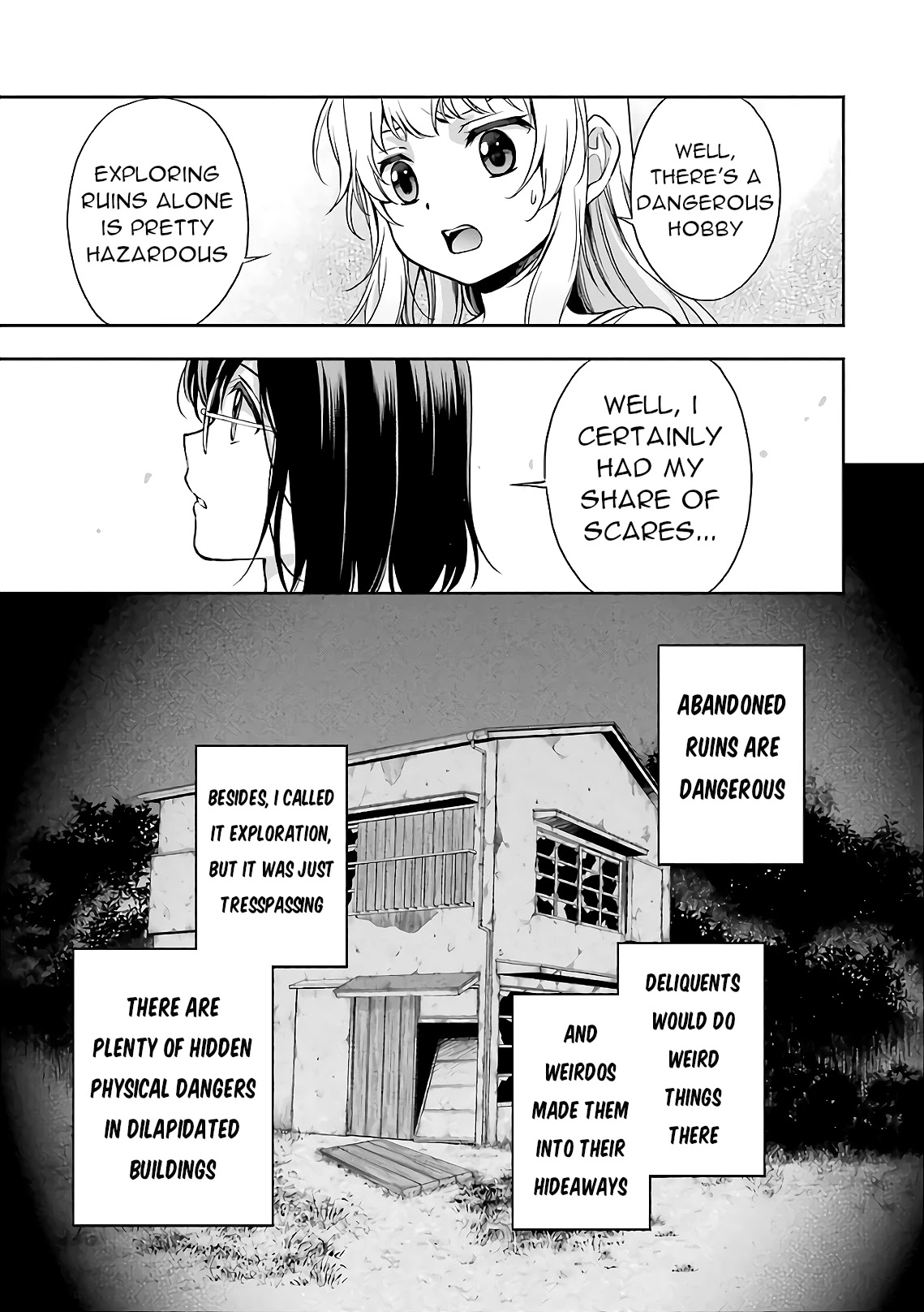 Urasekai Picnic Chapter 19 page 3 - Chapter 19: Time, Space and a Middle-aged Man VI