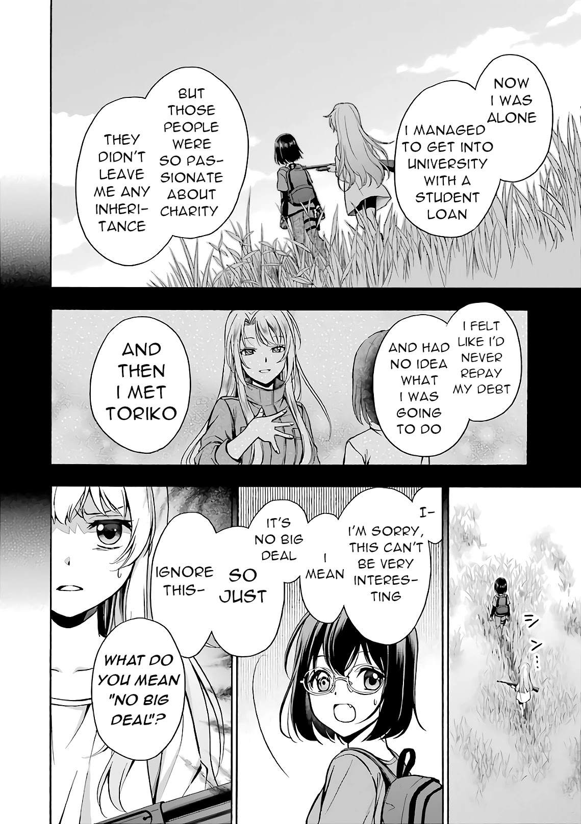 Urasekai Picnic Chapter 19 page 7 - Chapter 19: Time, Space and a Middle-aged Man VI
