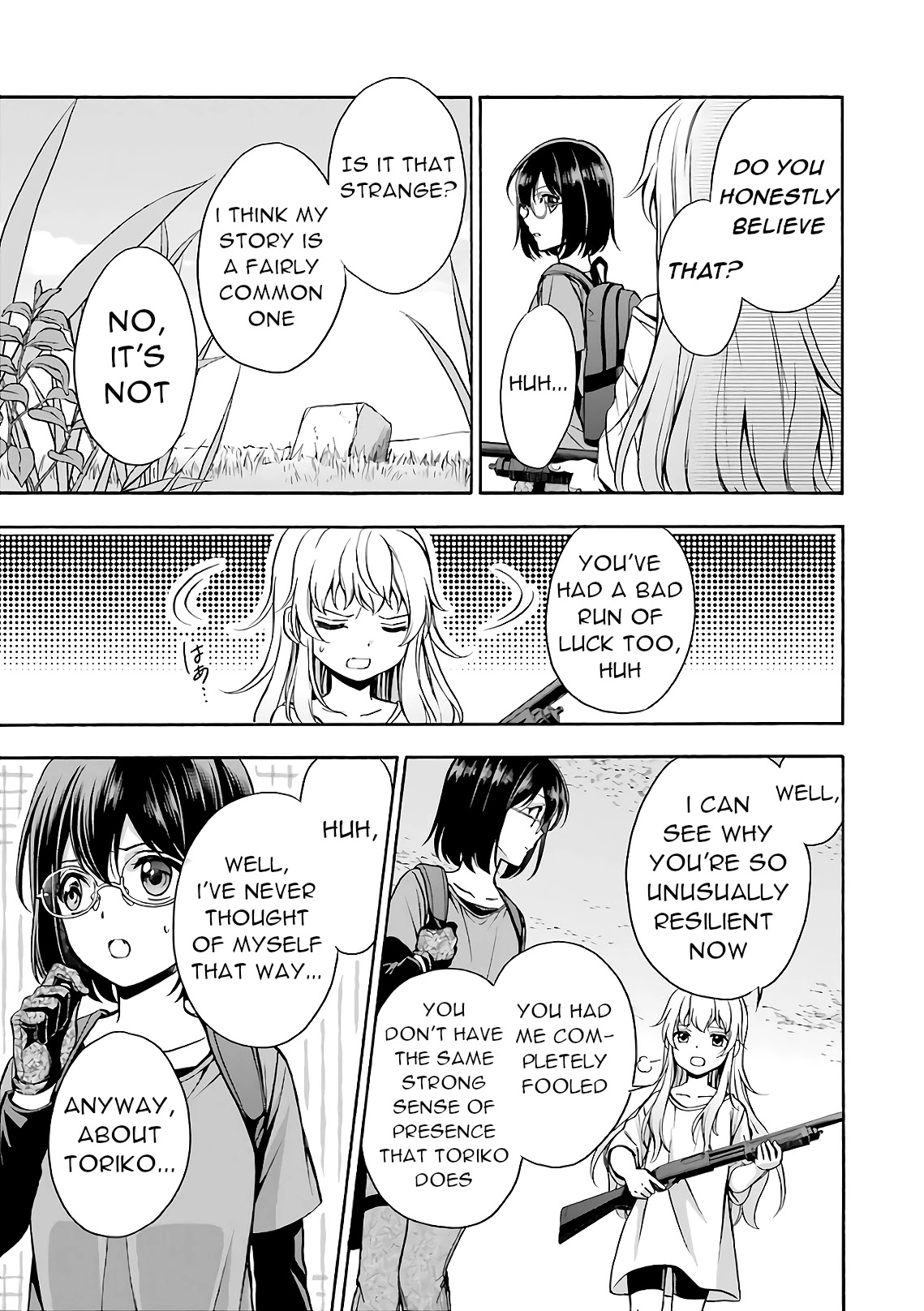 Urasekai Picnic Chapter 19 page 8 - Chapter 19: Time, Space and a Middle-aged Man VI