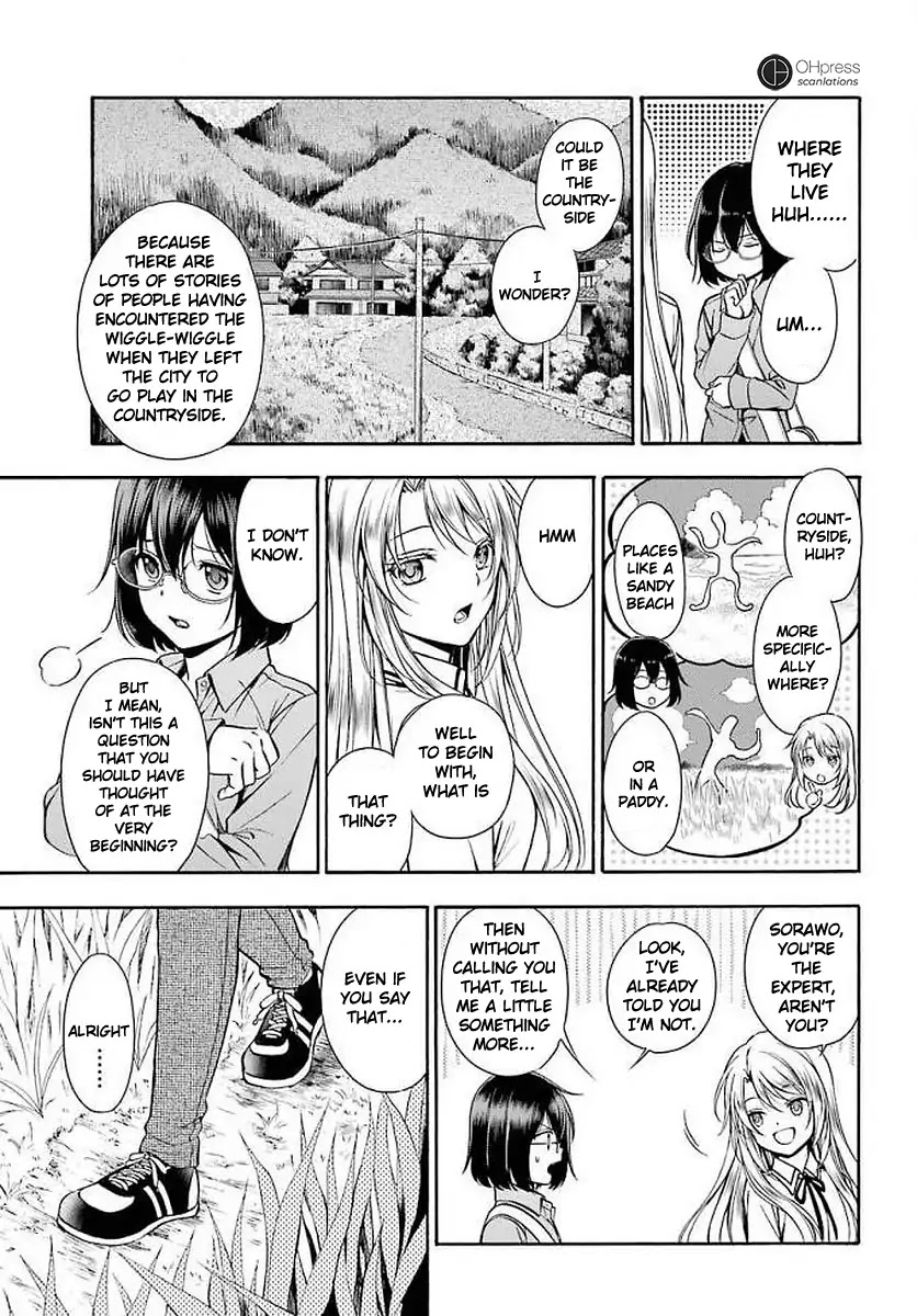 Urasekai Picnic Chapter 2 page 6 - Chapter 2: Wiggle-Wiggle Hunting II