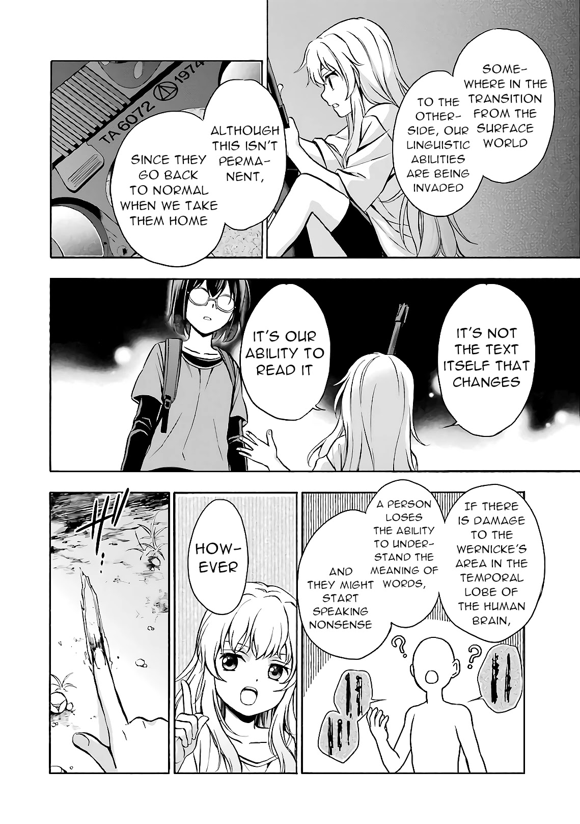Urasekai Picnic Chapter 20 page 12 - Chapter 20: Time, Space and a Middle-aged Man VII