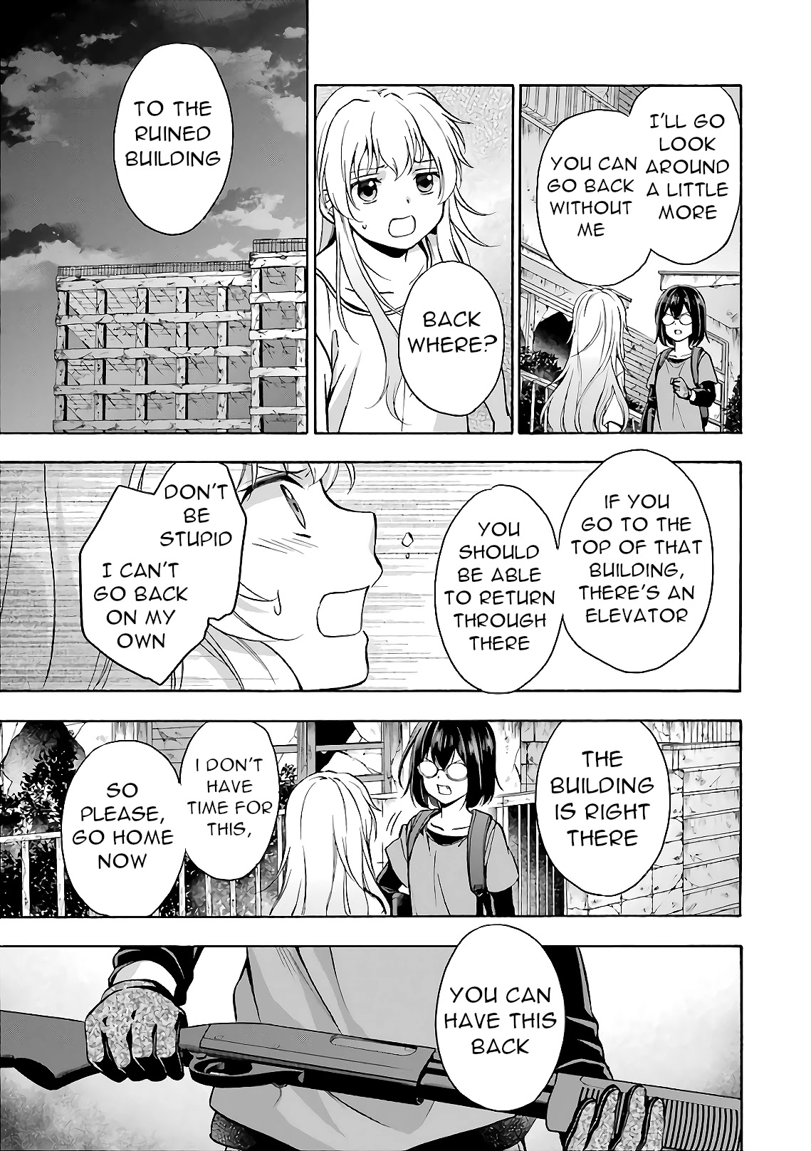 Urasekai Picnic Chapter 21 page 25 - Chapter 21: Time, Space and a Middle-aged Man VIII