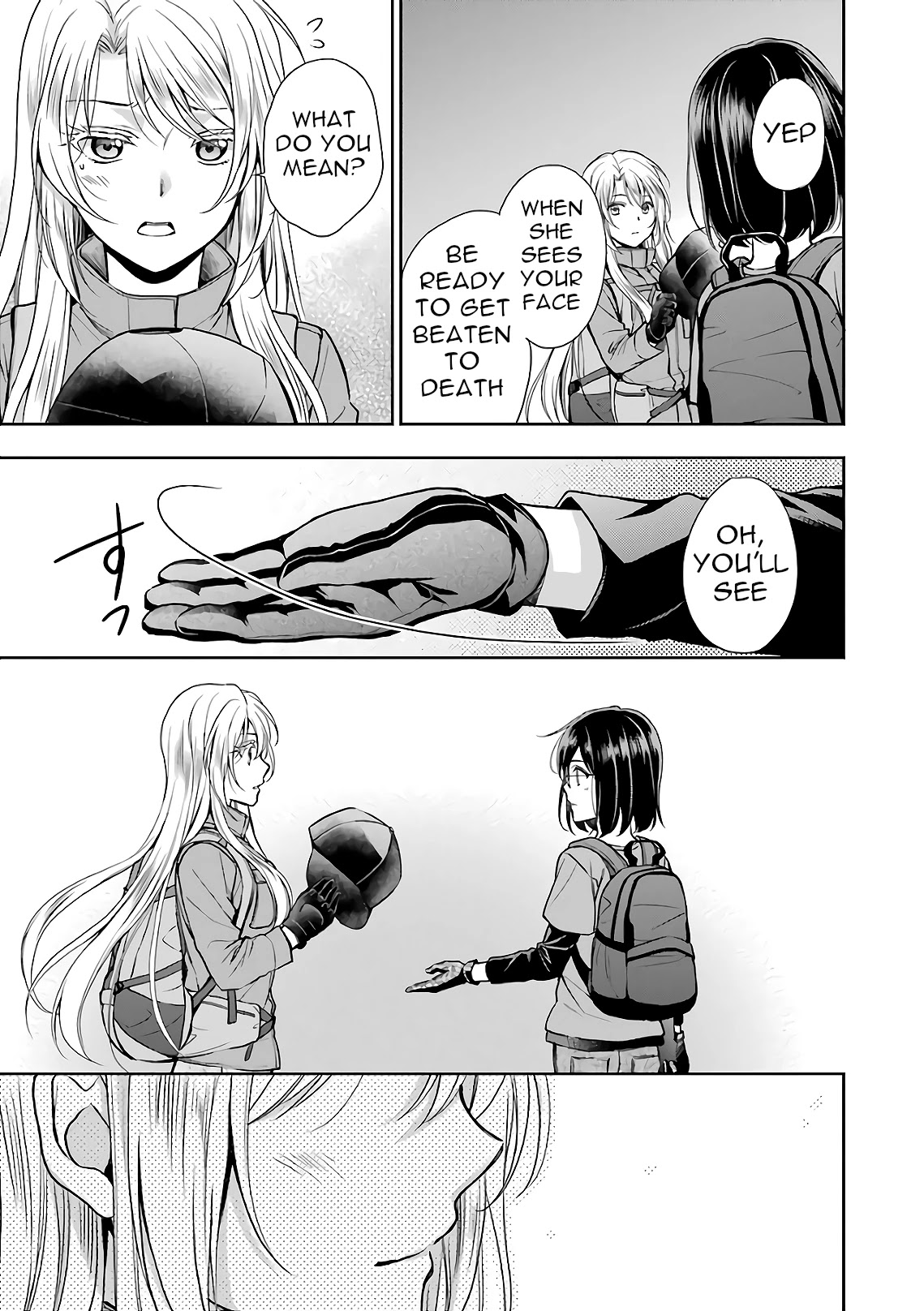 Urasekai Picnic Chapter 23 page 22 - Chapter 23: Time, Space and a Middle-aged Man X