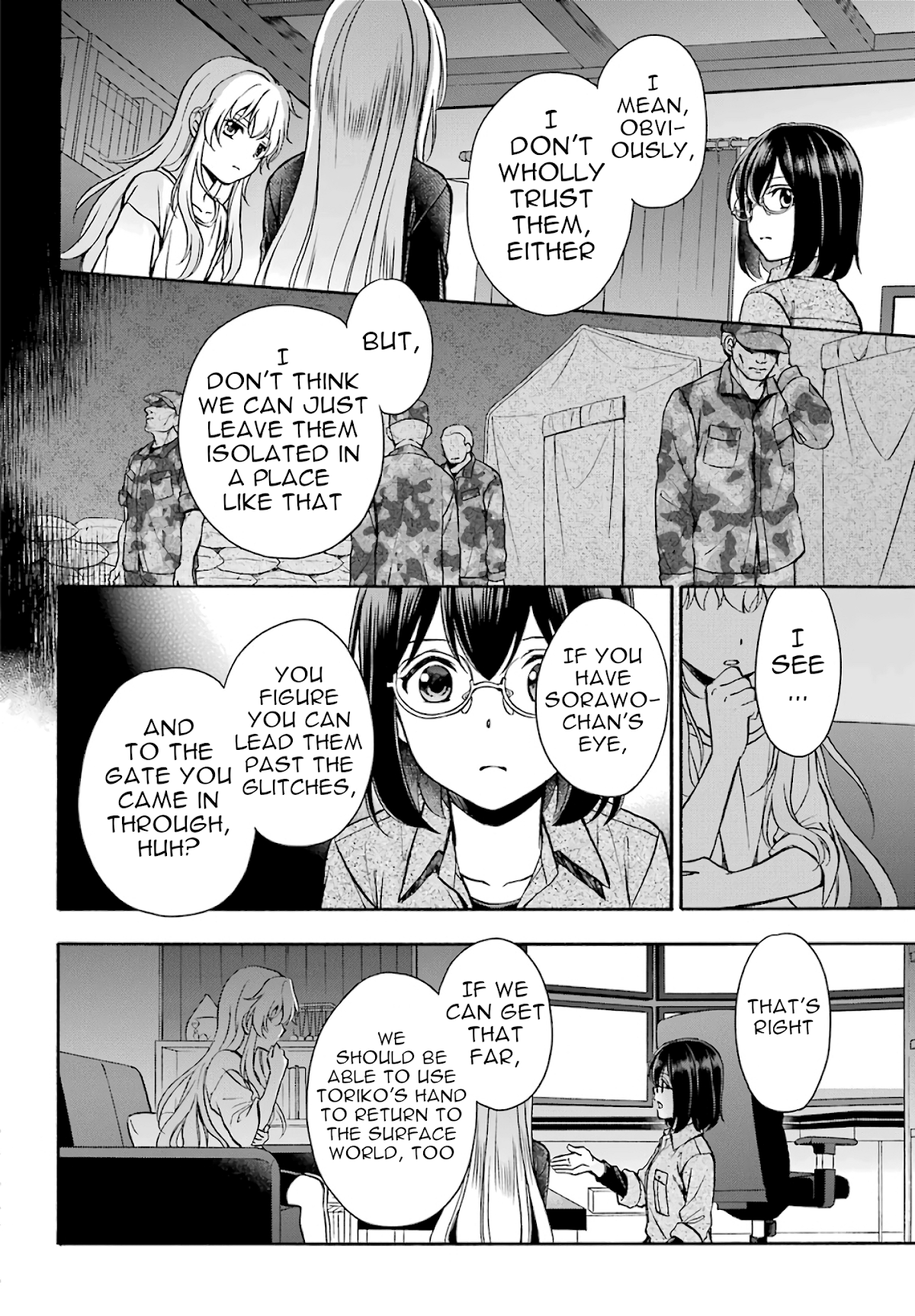 Urasekai Picnic Chapter 25 page 14 - Chapter 25: The Operation to Rescue the US Forces at Kisaragi Station II
