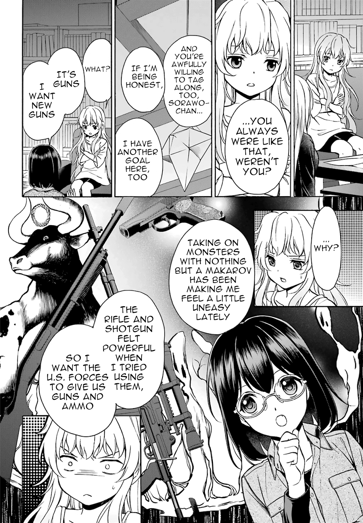 Urasekai Picnic Chapter 25 page 16 - Chapter 25: The Operation to Rescue the US Forces at Kisaragi Station II