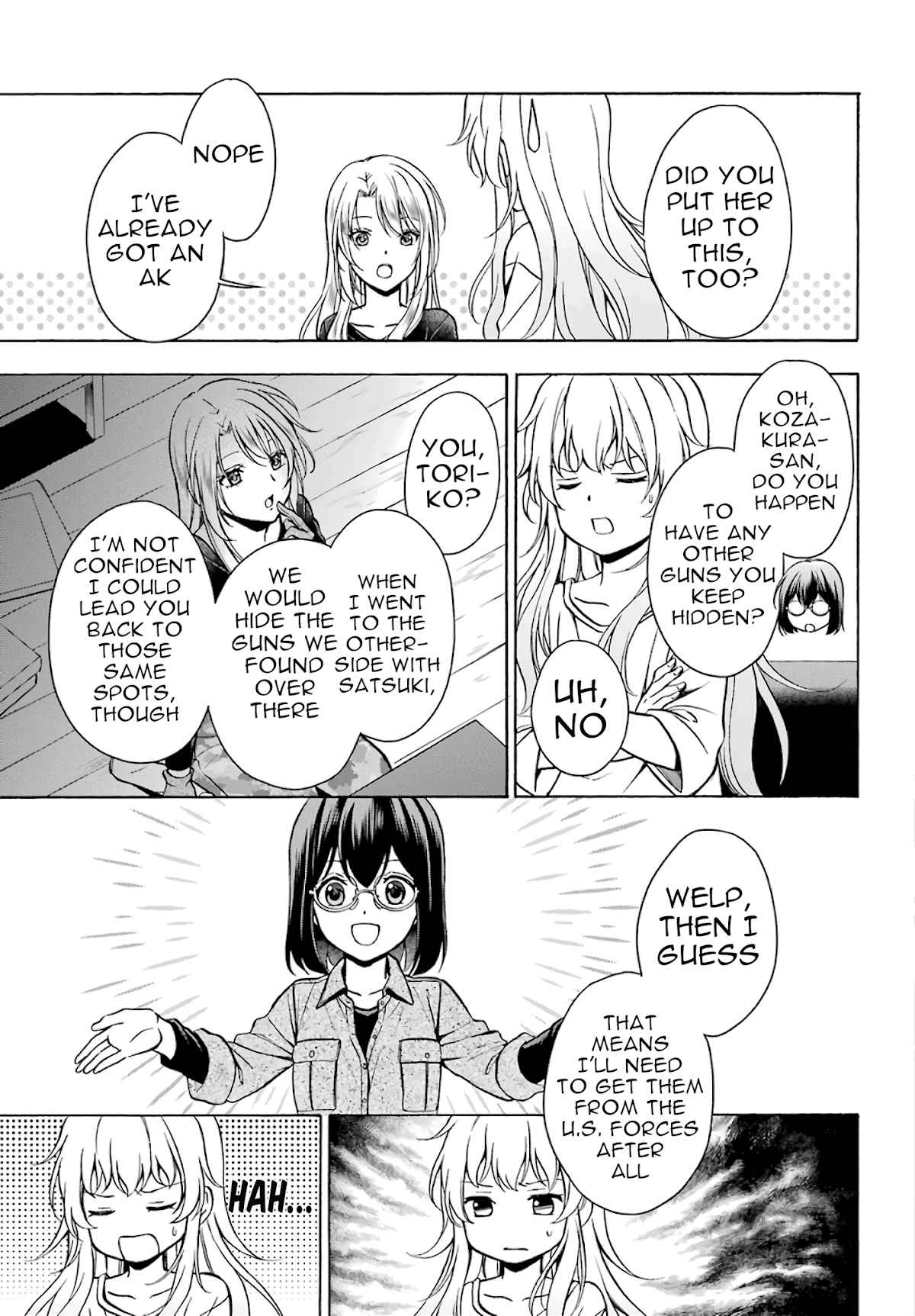 Urasekai Picnic Chapter 25 page 17 - Chapter 25: The Operation to Rescue the US Forces at Kisaragi Station II