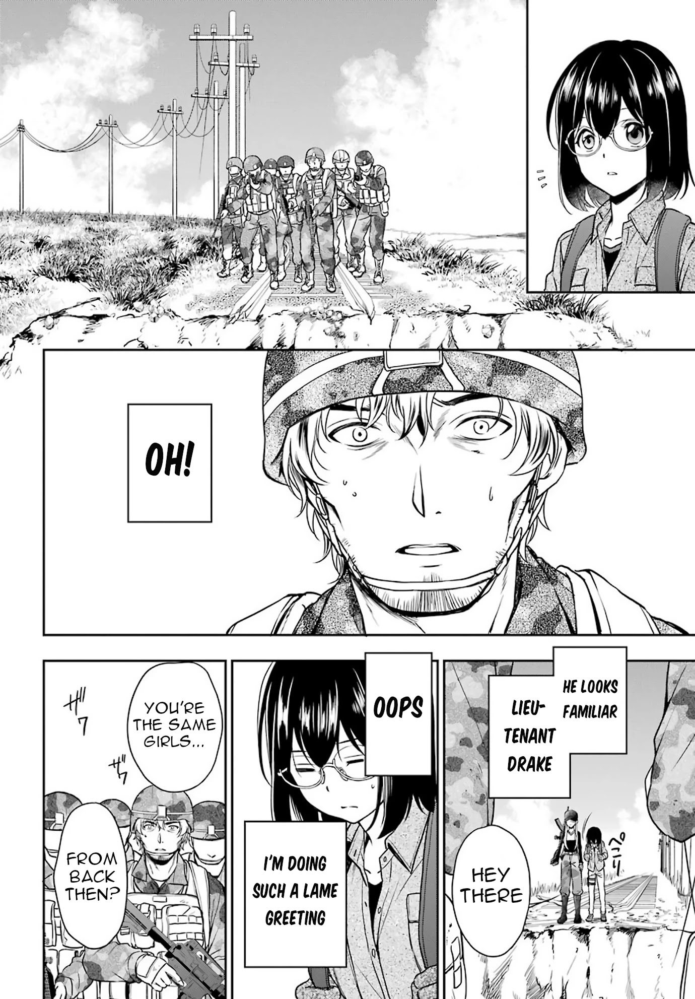 Urasekai Picnic Chapter 26 page 23 - Chapter 26: The Operation to Rescue the US Forces at Kisaragi Station III