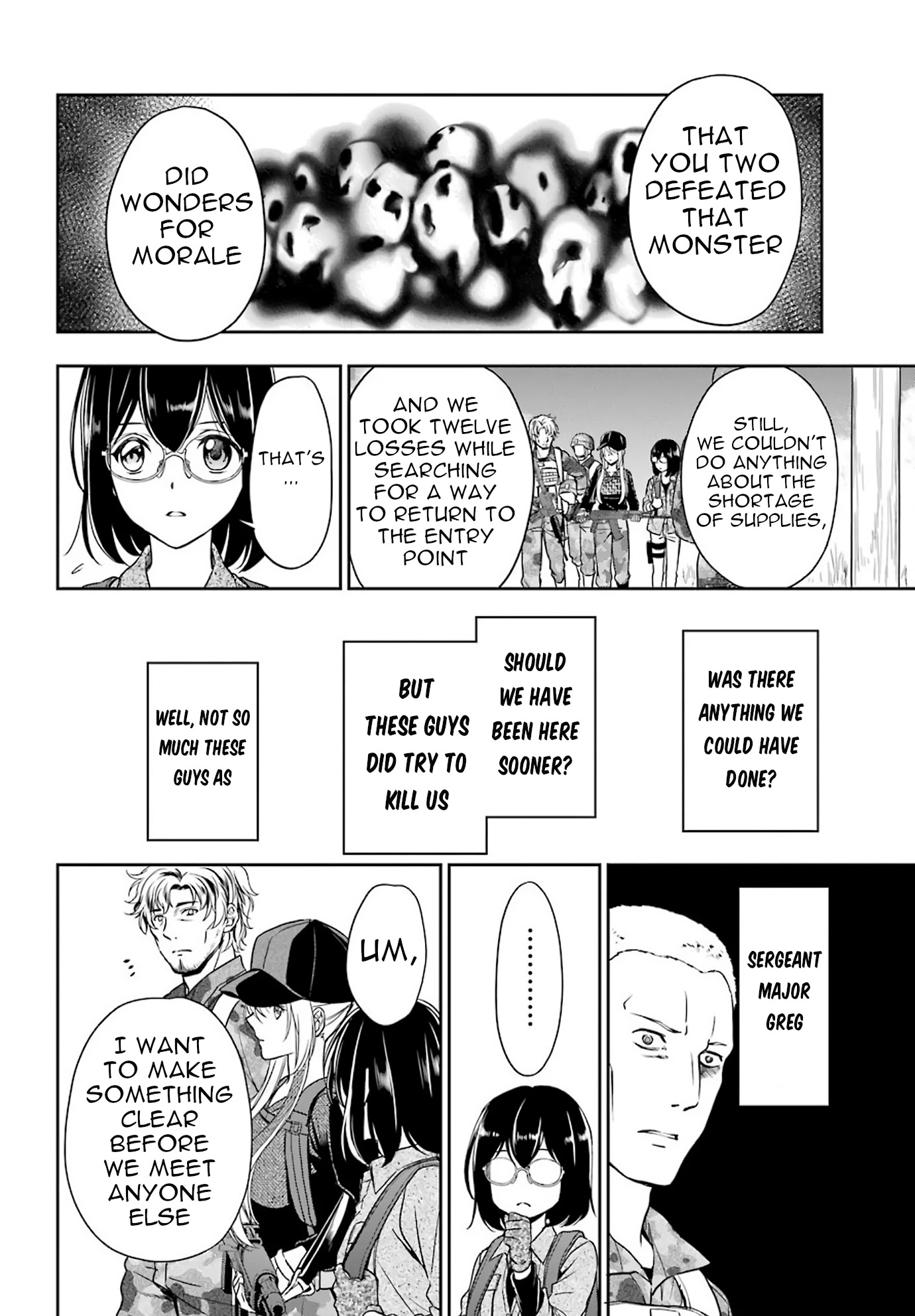 Urasekai Picnic Chapter 26 page 25 - Chapter 26: The Operation to Rescue the US Forces at Kisaragi Station III