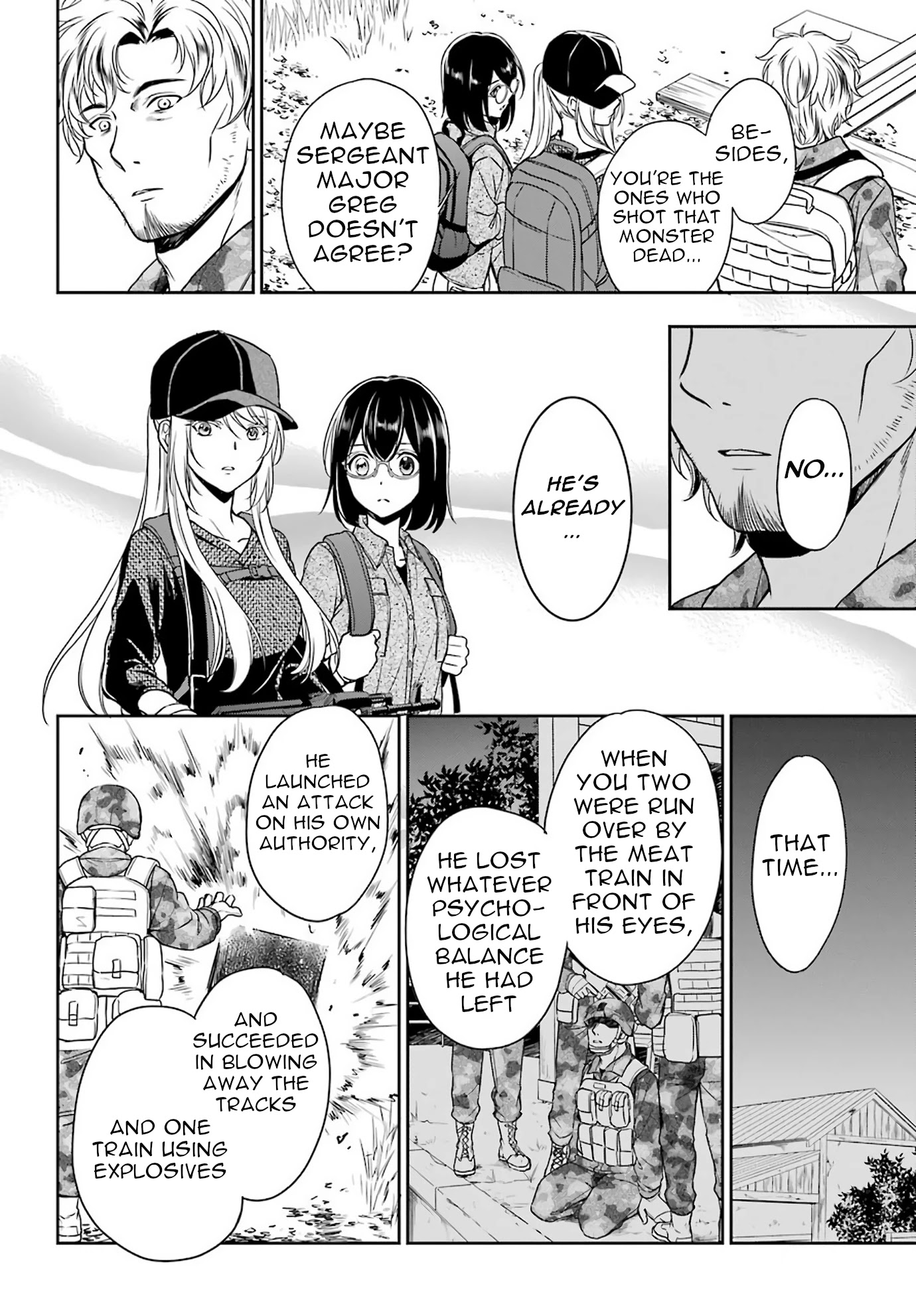 Urasekai Picnic Chapter 26 page 27 - Chapter 26: The Operation to Rescue the US Forces at Kisaragi Station III