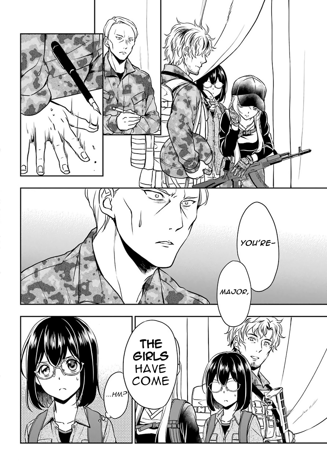 Urasekai Picnic Chapter 26 page 33 - Chapter 26: The Operation to Rescue the US Forces at Kisaragi Station III