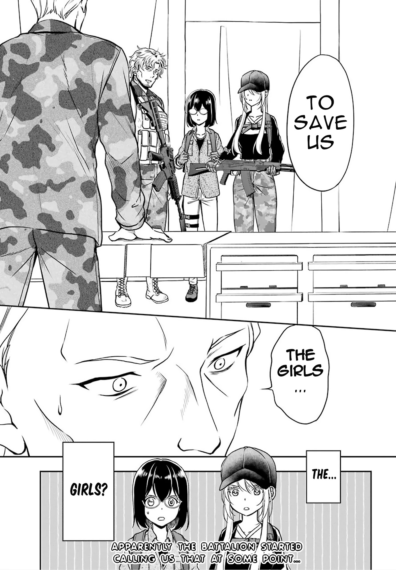 Urasekai Picnic Chapter 26 page 34 - Chapter 26: The Operation to Rescue the US Forces at Kisaragi Station III