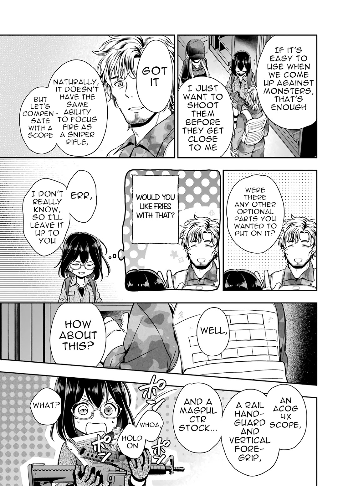Urasekai Picnic Chapter 27 page 13 - Chapter 27: The Operation to Rescue the US Forces at Kisaragi Station IV